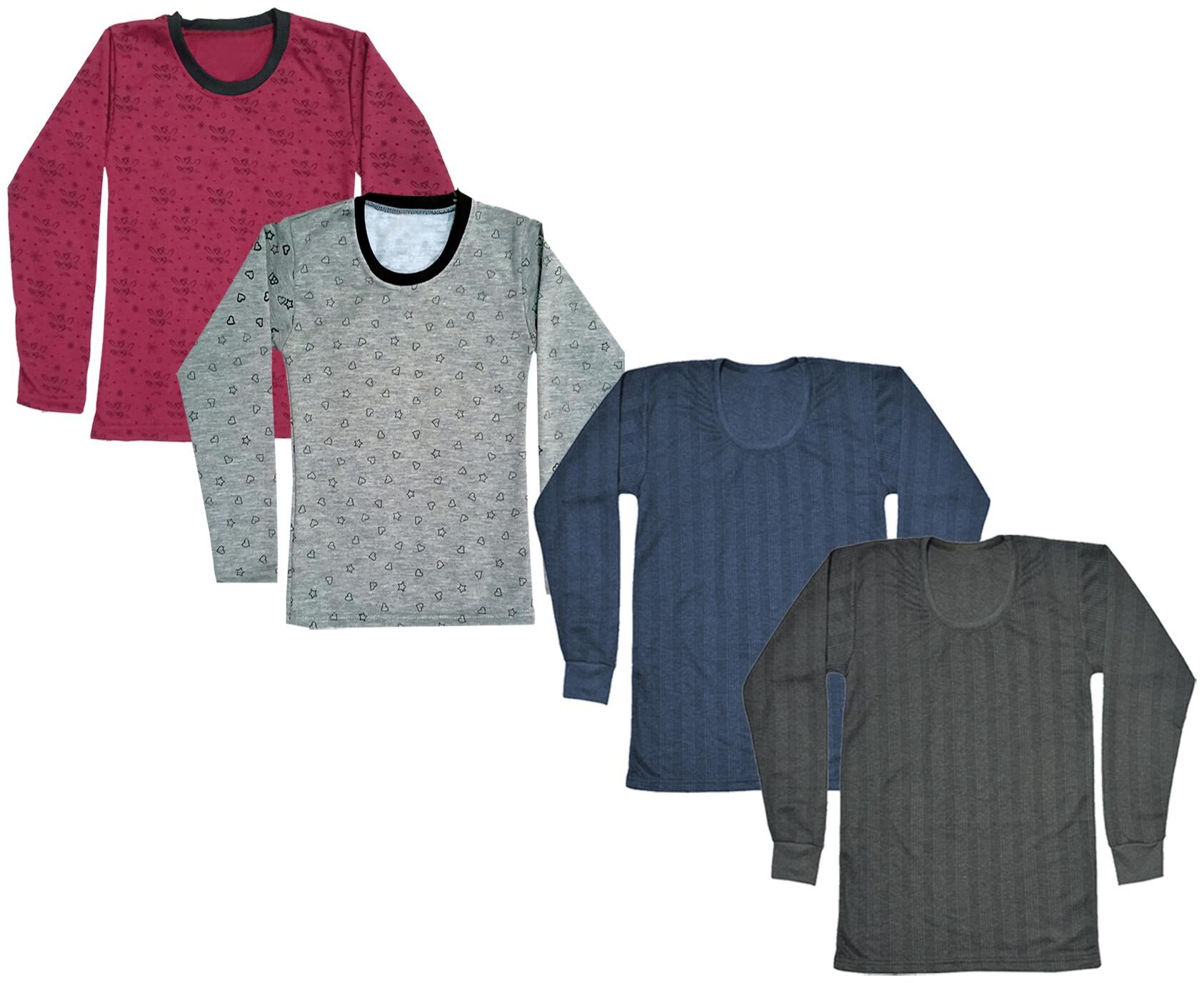 

Indiweaves Girl Wool Printed T shirt - Multi