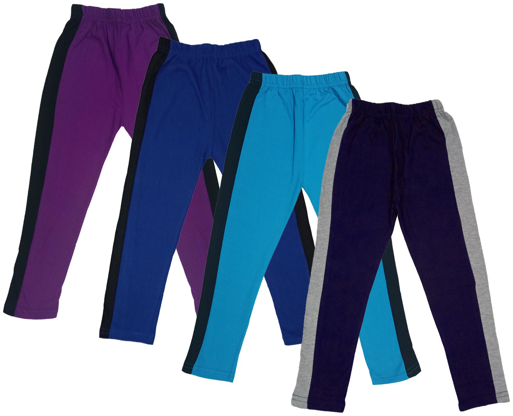 

Indiweaves Girl Cotton Solid Capri - Multi