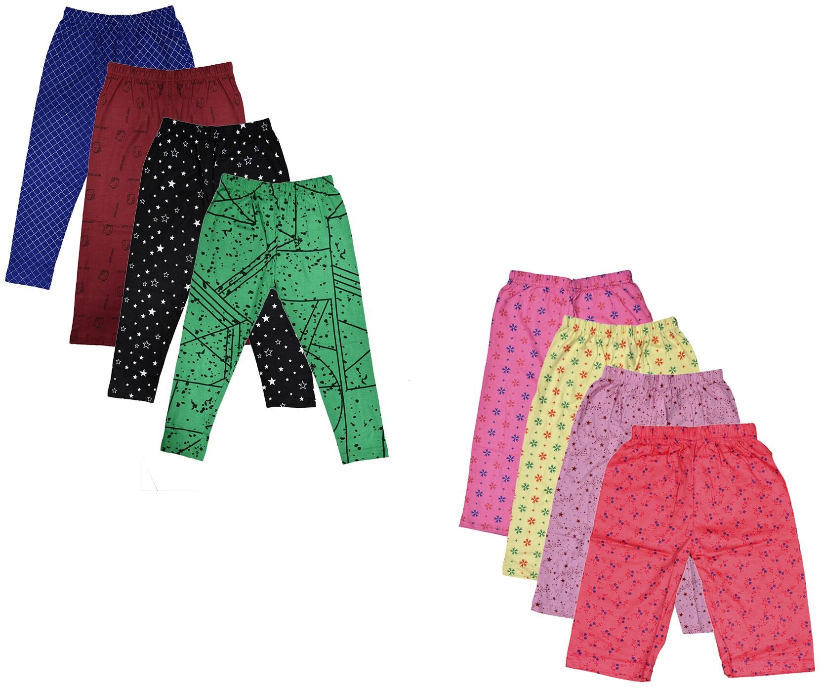 

Indiweaves Girl Cotton Printed Capri - Multi