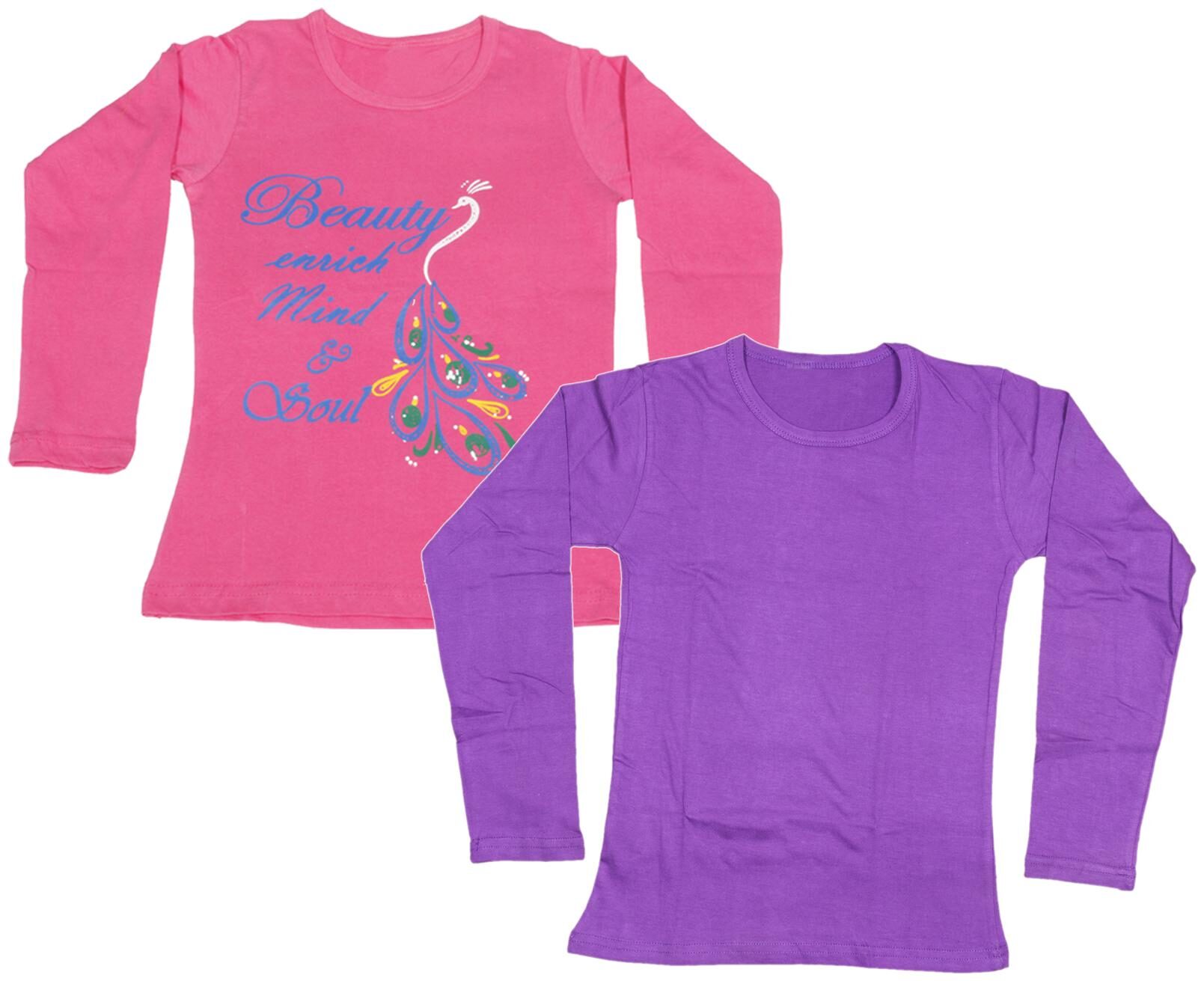 

Indiweaves Girl Cotton Printed T shirt - Multi