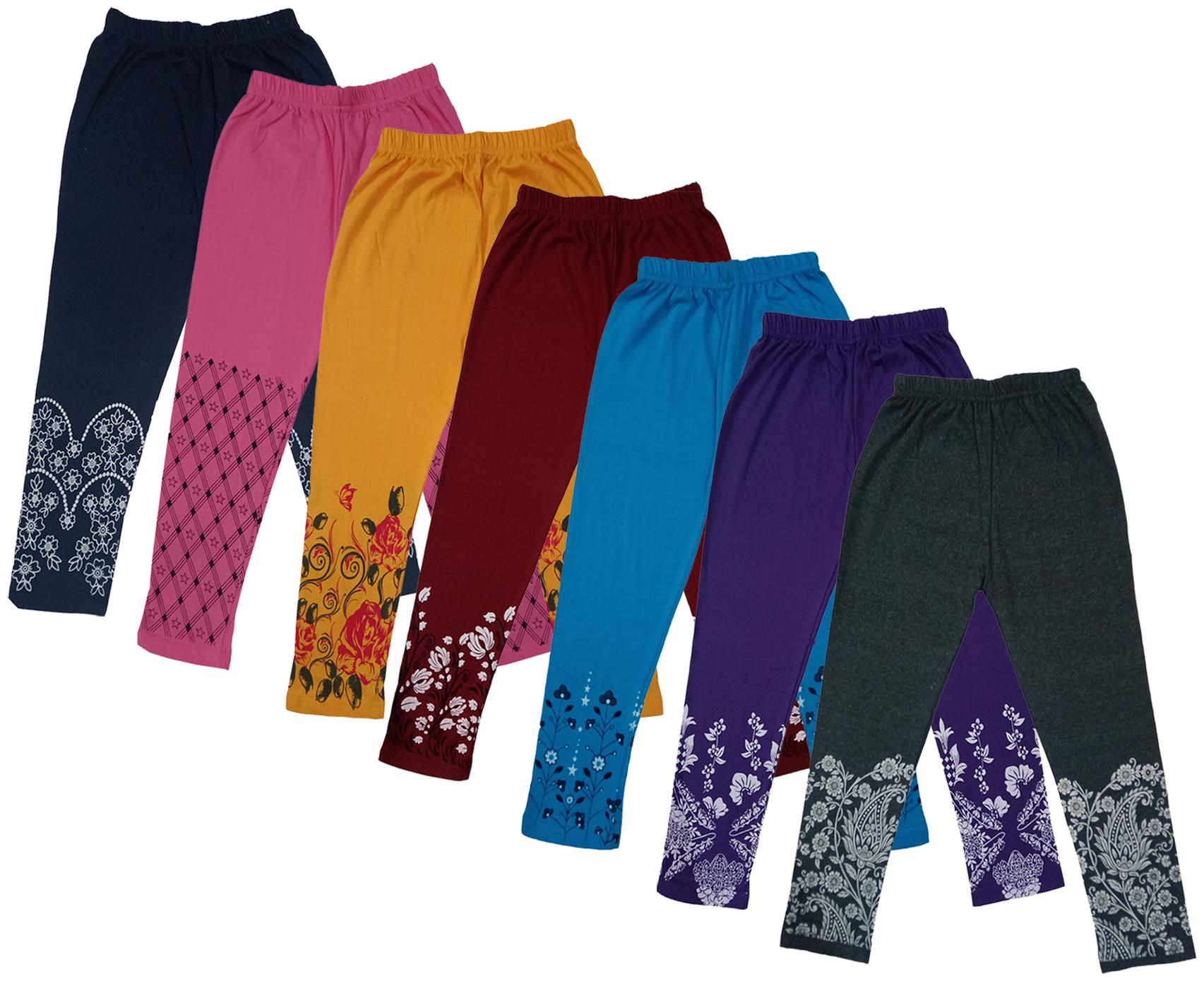 

Indiweaves Girl Cotton Printed Capri - Multi