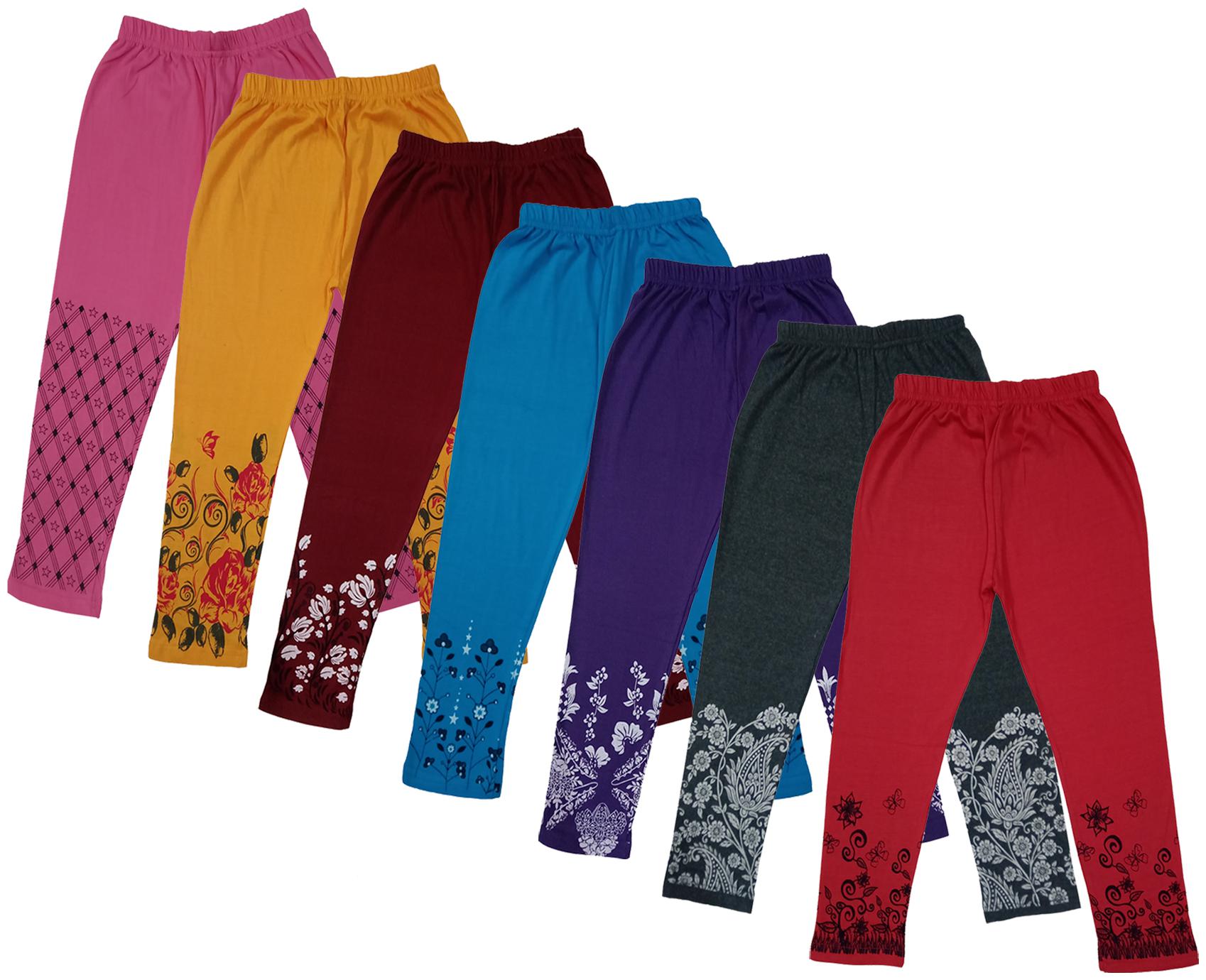 

Indiweaves Girl Cotton Printed Capri - Multi