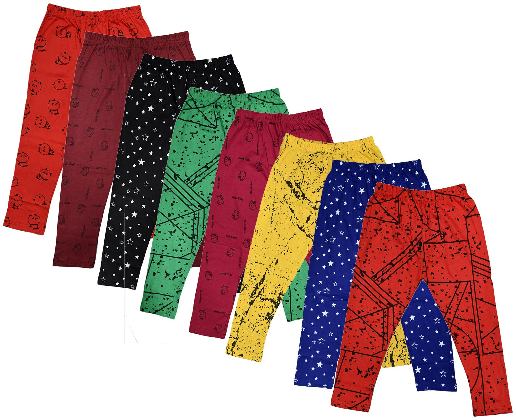 

Indiweaves Girl Cotton Printed Capri - Multi
