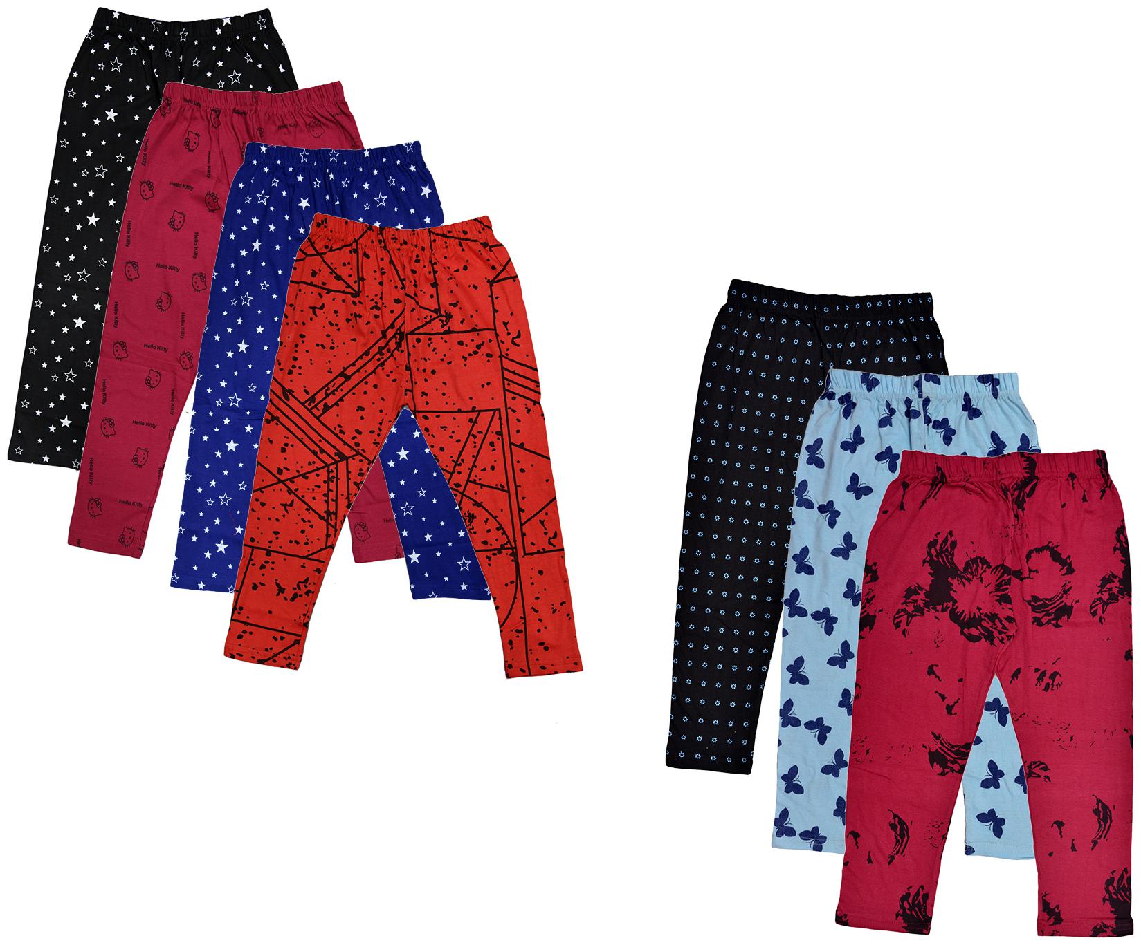 

Indiweaves Girl Cotton Printed Capri - Multi