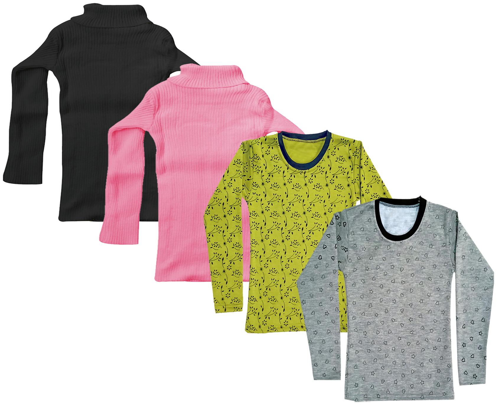 

Indiweaves Girl Wool Printed T shirt - Multi