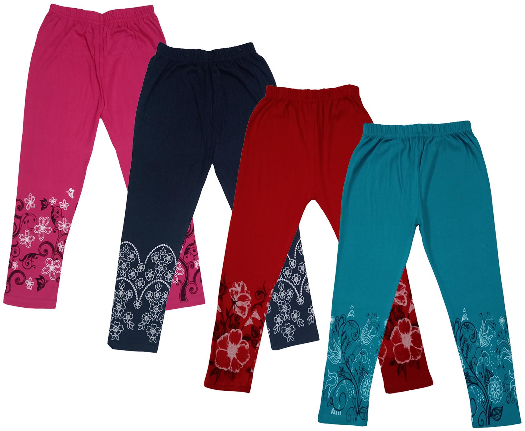 

Indiweaves Girl Cotton Printed Capri - Multi