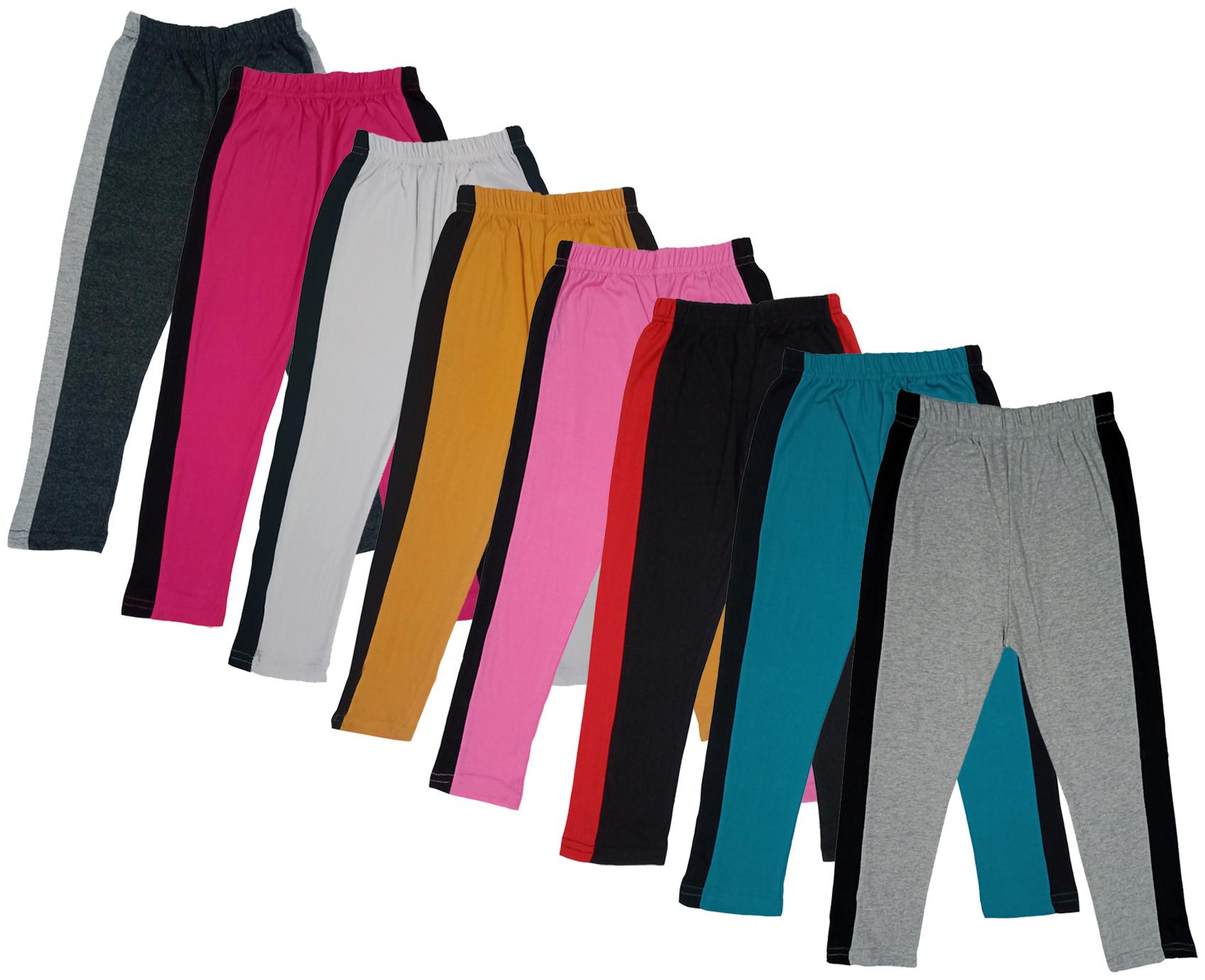 

Indiweaves Girl Cotton Solid Capri - Multi