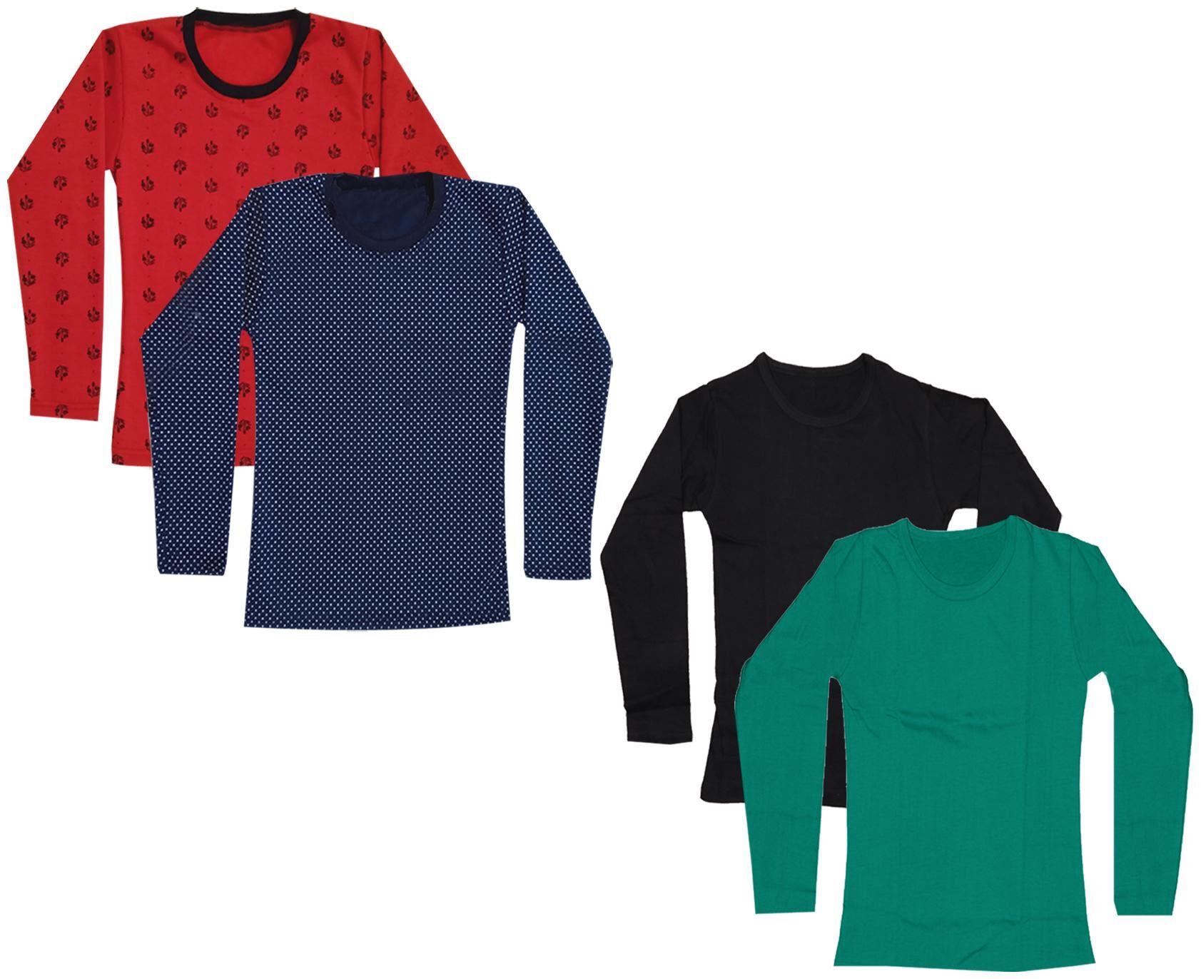 

Indiweaves Girl Cotton Printed T shirt - Multi