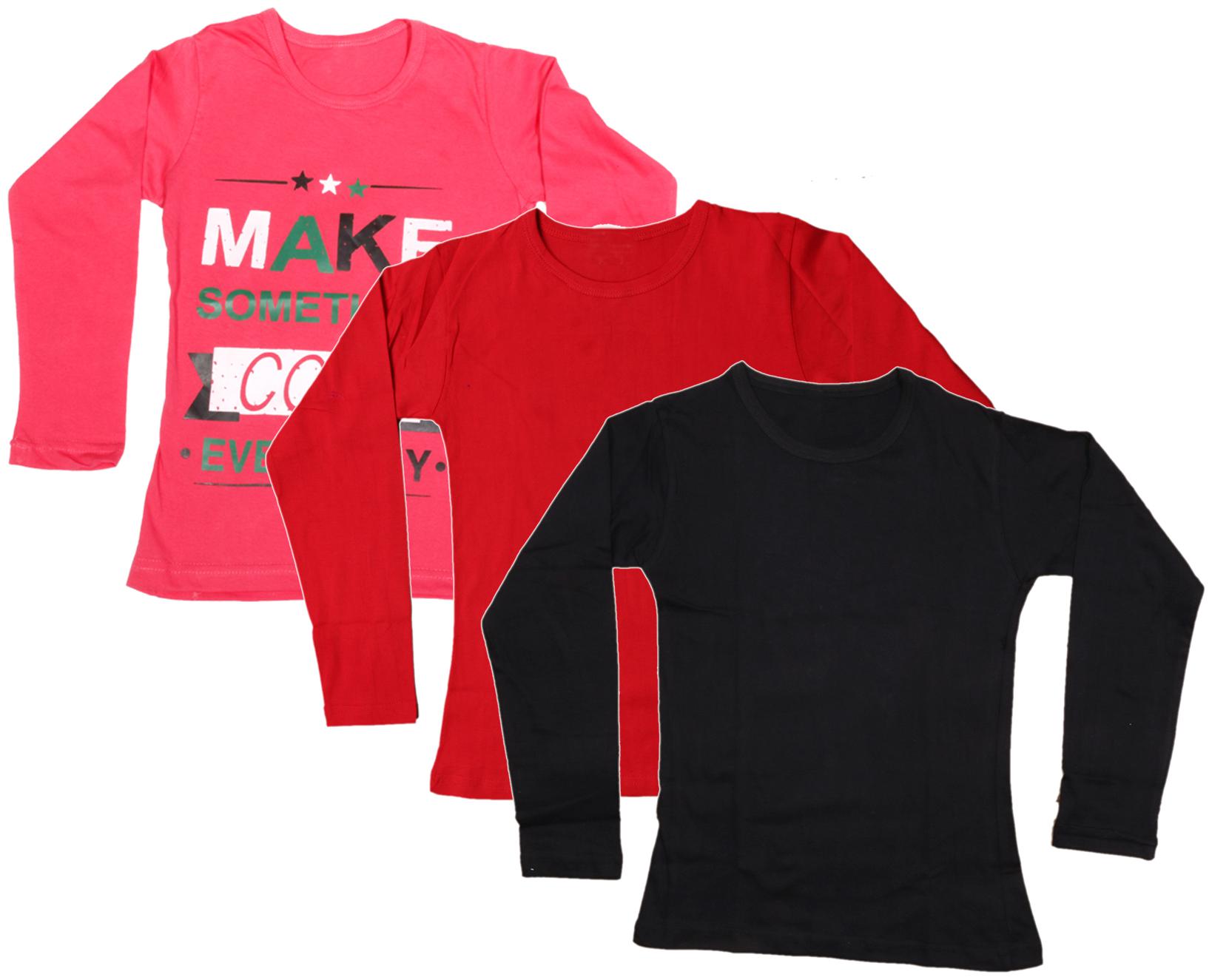 

Indiweaves Girl Cotton Printed T shirt - Multi