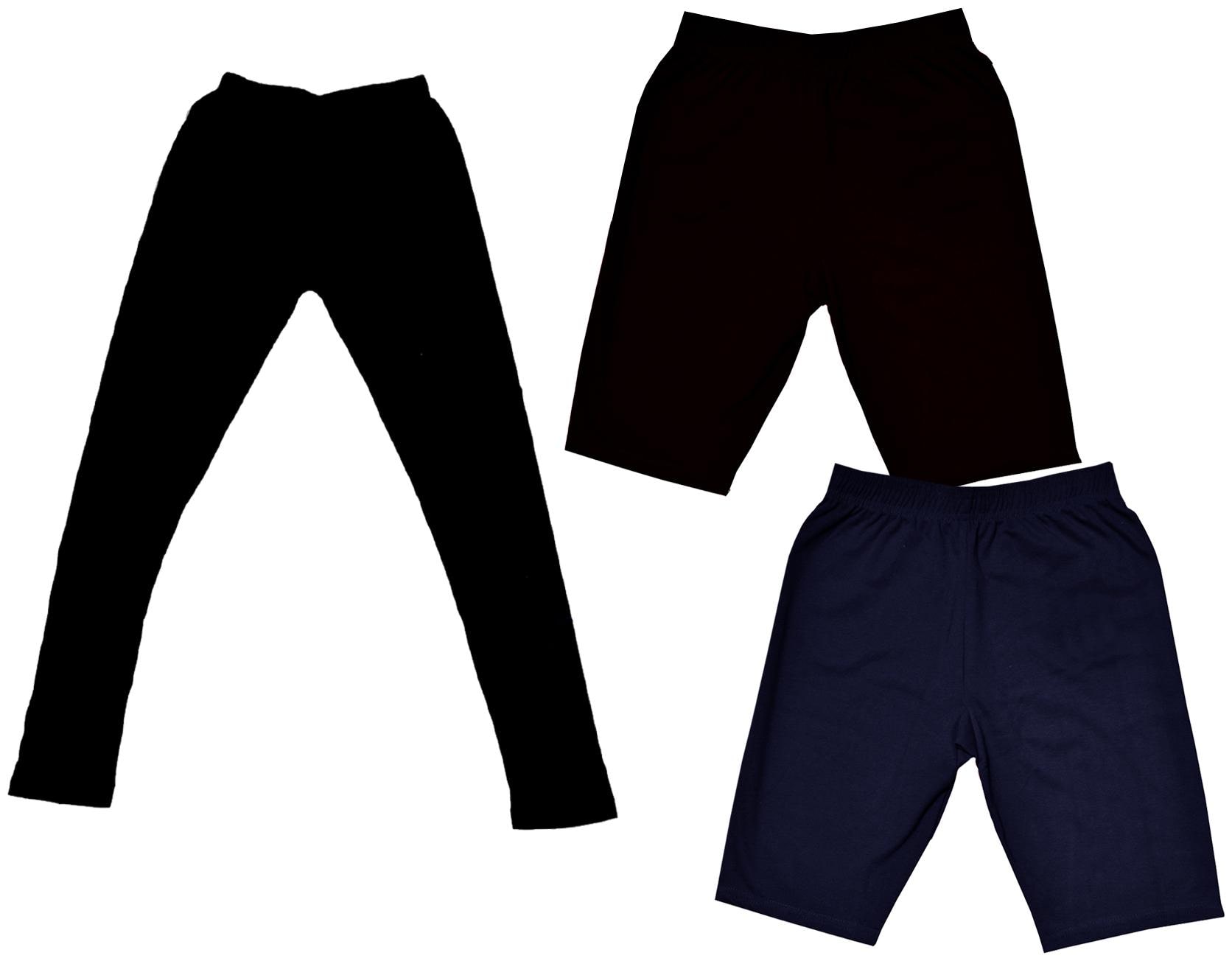 

Indiweaves Girl Cotton Solid Regular shorts - Multi