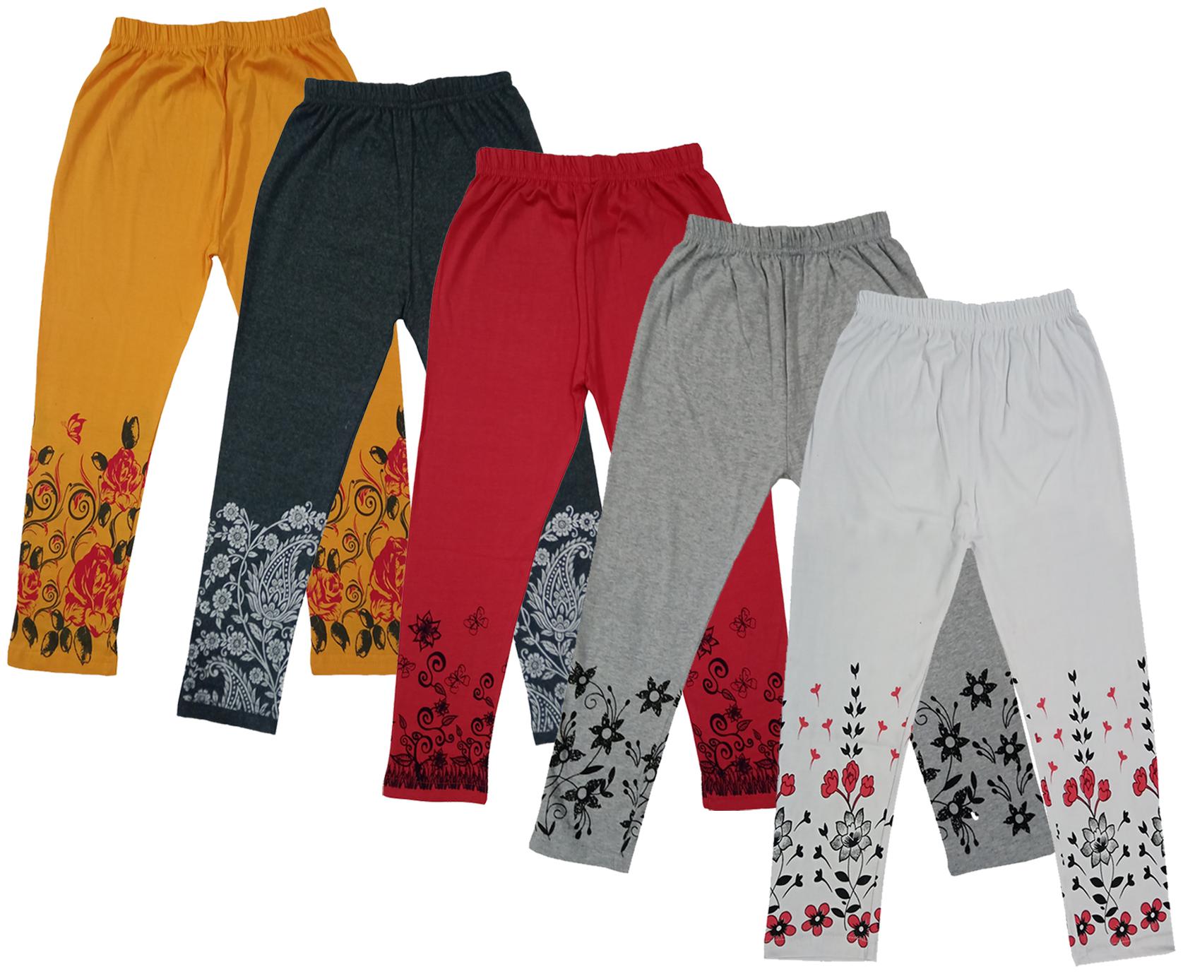 

Indiweaves Girl Cotton Printed Capri - Multi