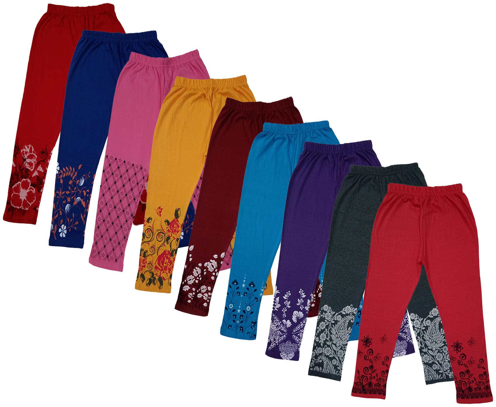 

Indiweaves Girl Cotton Printed Capri - Multi