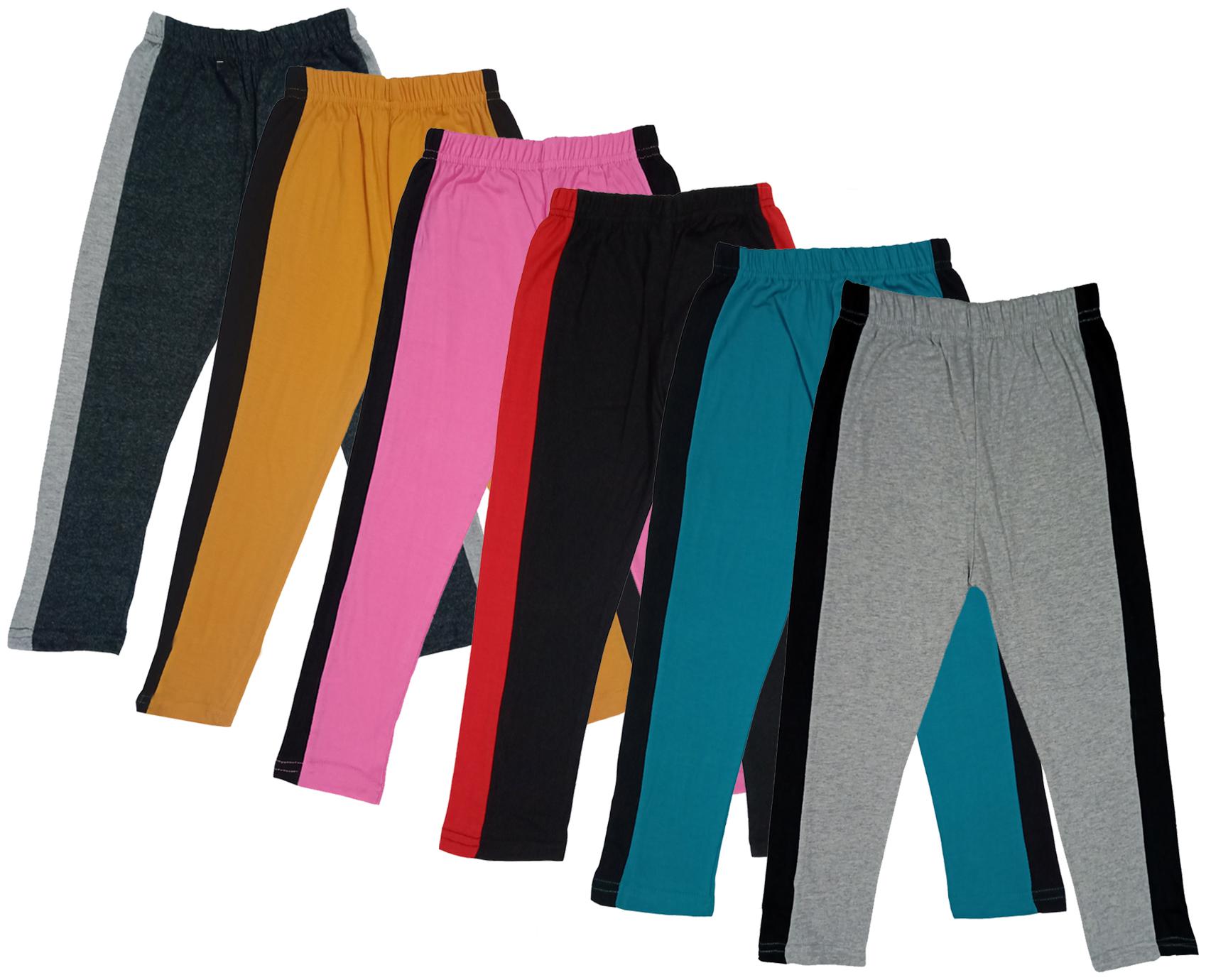 

Indiweaves Girl Cotton Solid Capri - Multi