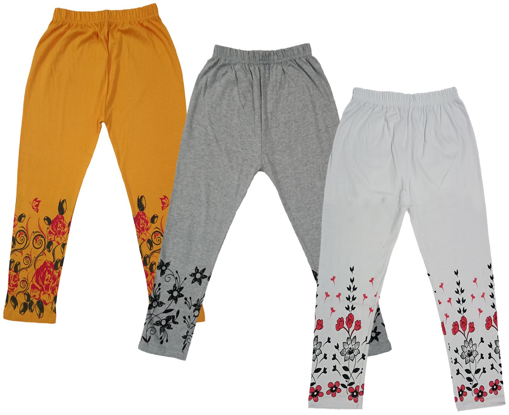 

Indiweaves Girl Cotton Printed Capri - Multi