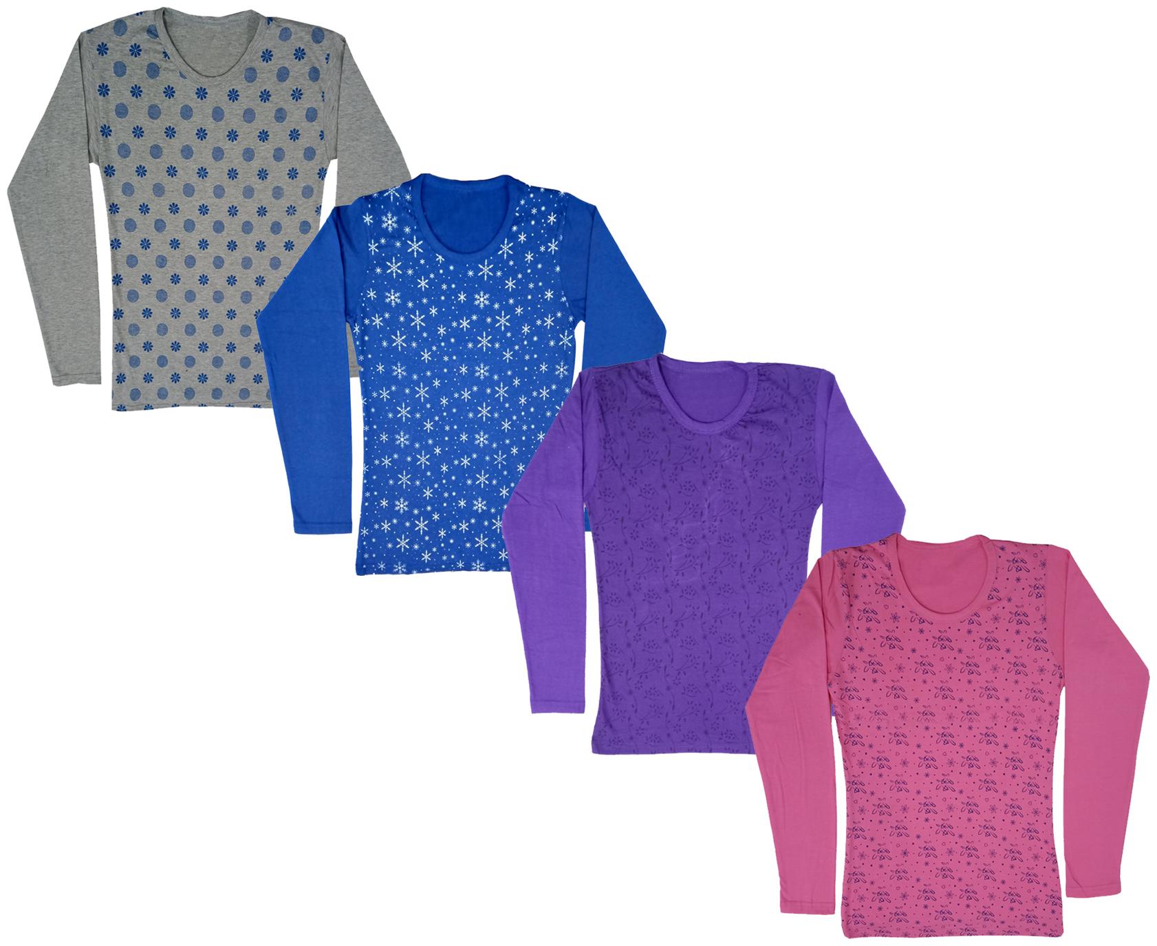 

Indiweaves Girl Cotton Printed T shirt - Multi