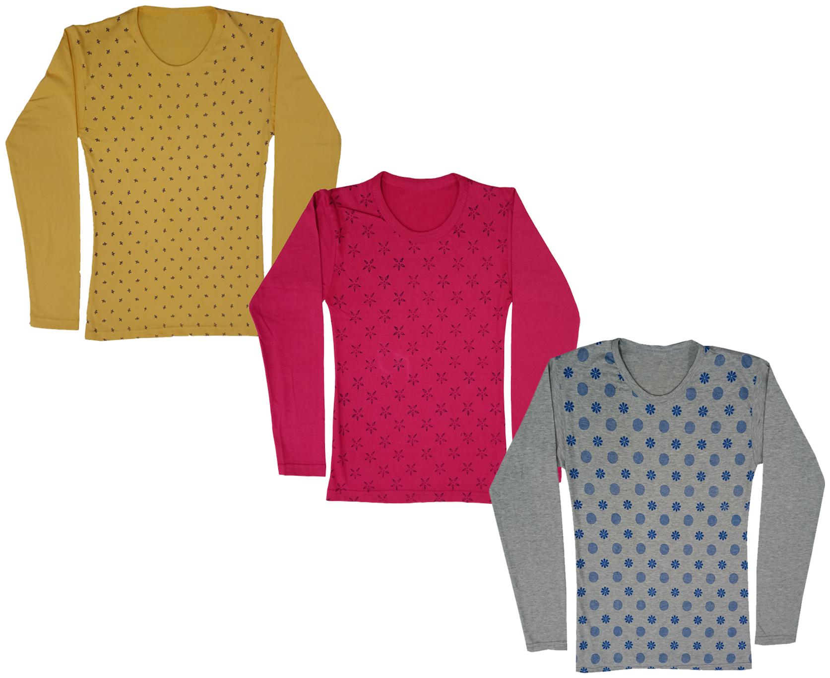 

Indiweaves Girl Cotton Printed T shirt - Multi