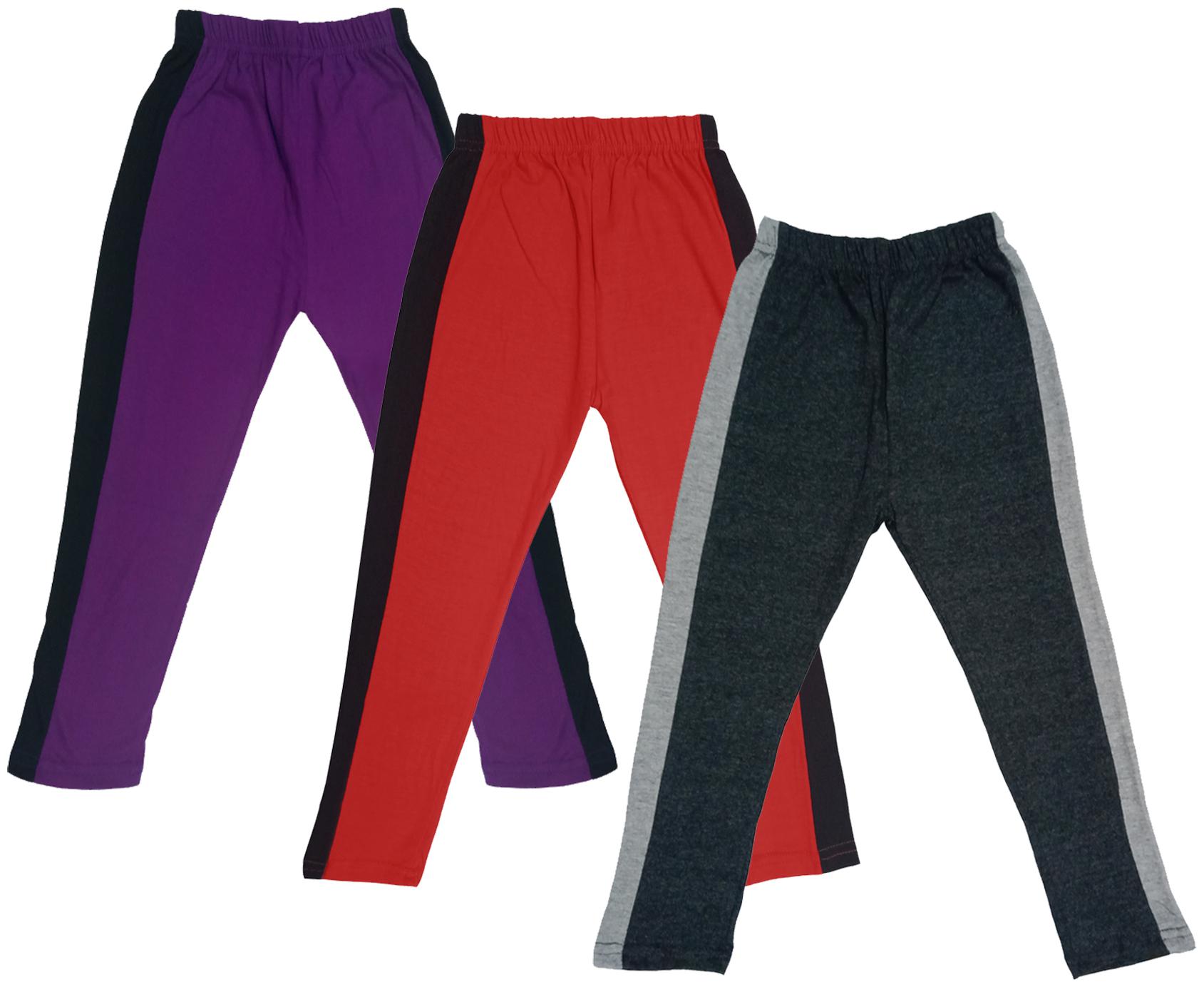 

Indiweaves Girl Cotton Solid Capri - Multi