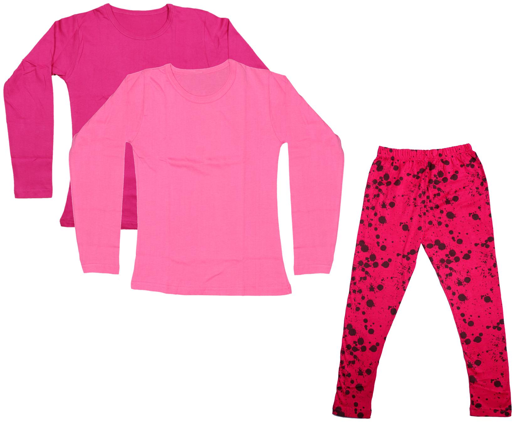 

Indiweaves Girl Cotton Solid T shirt - Multi