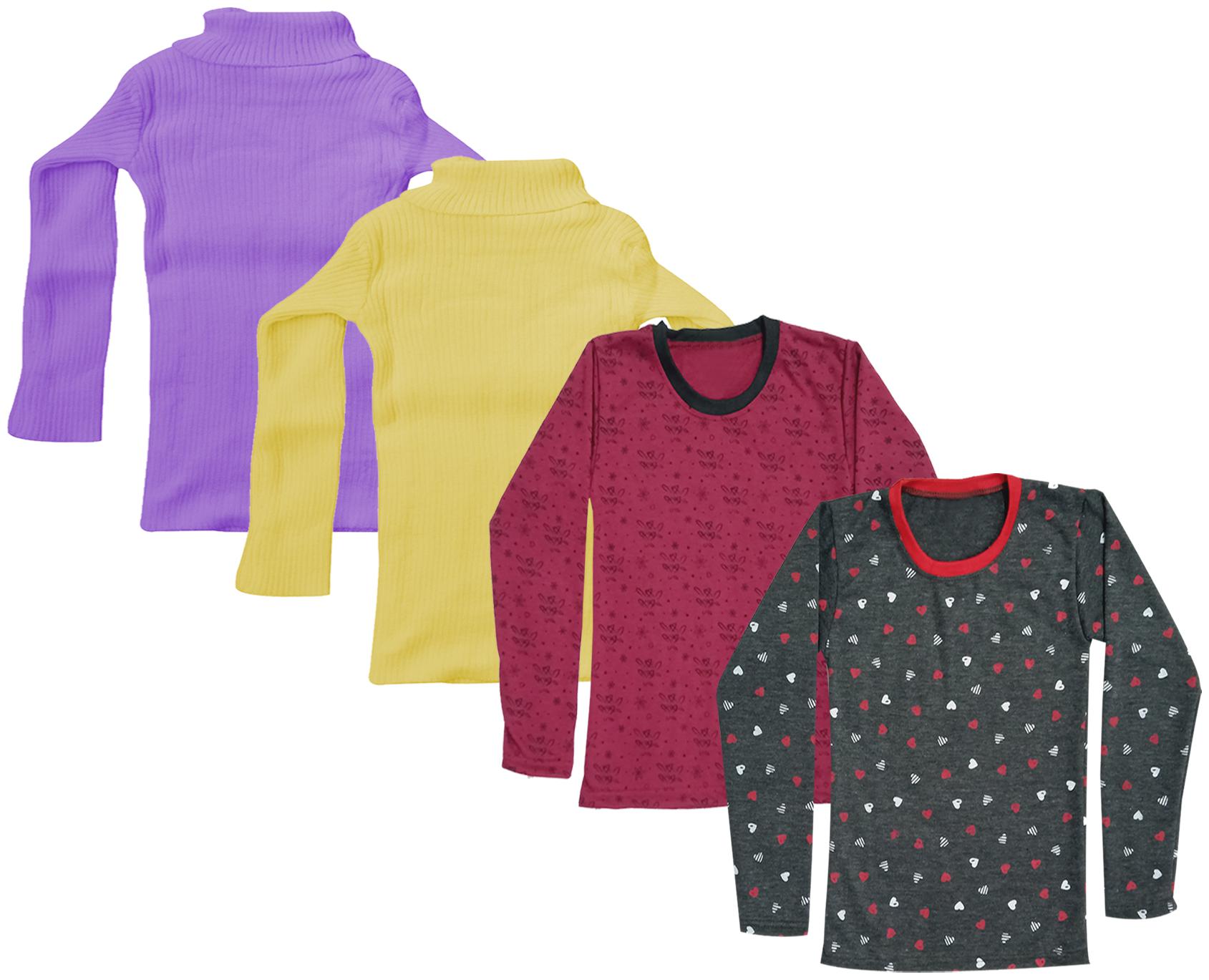 

Indiweaves Girl Wool Printed T shirt - Multi