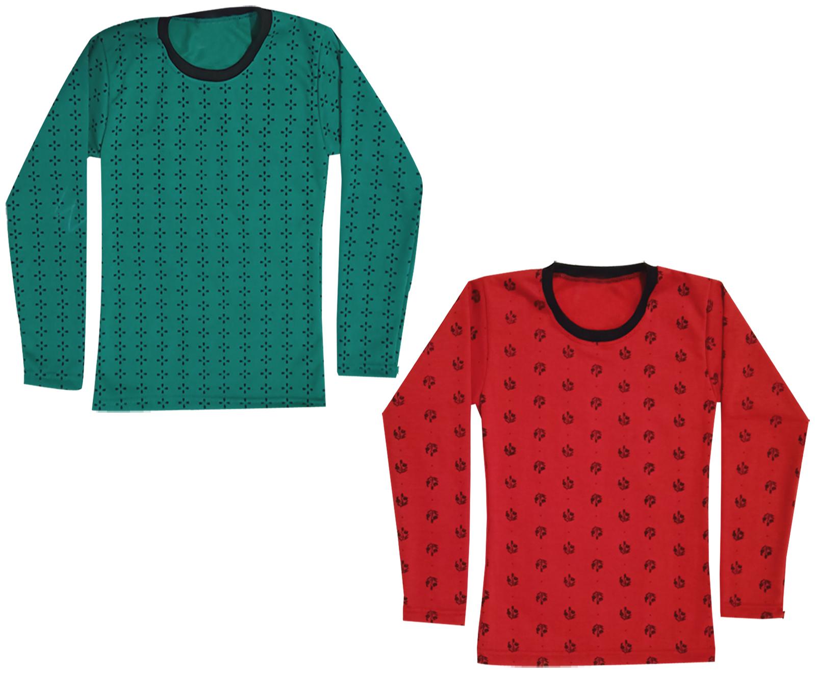 

Indiweaves Girl Wool Printed T shirt - Multi