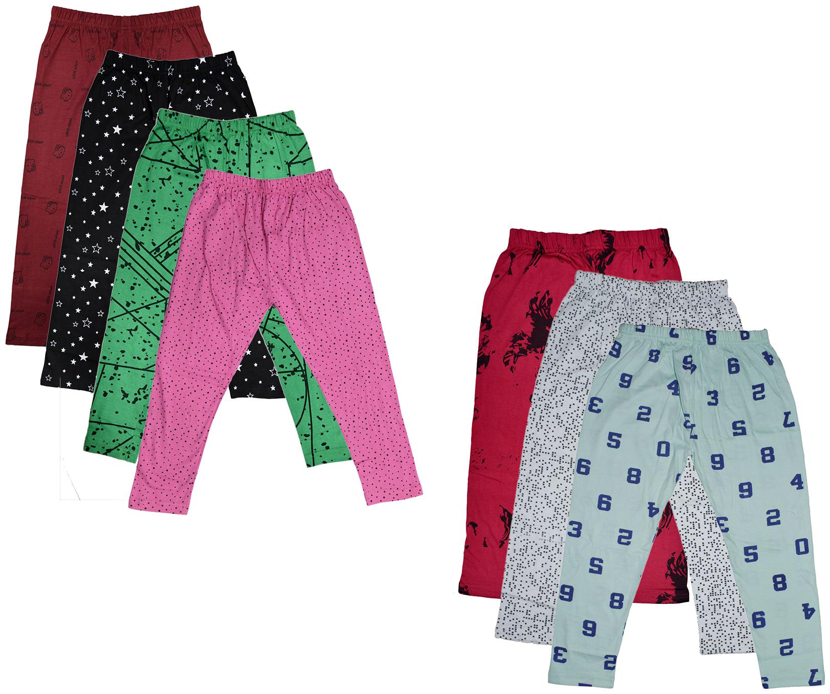 

Indiweaves Girl Cotton Printed Capri - Multi
