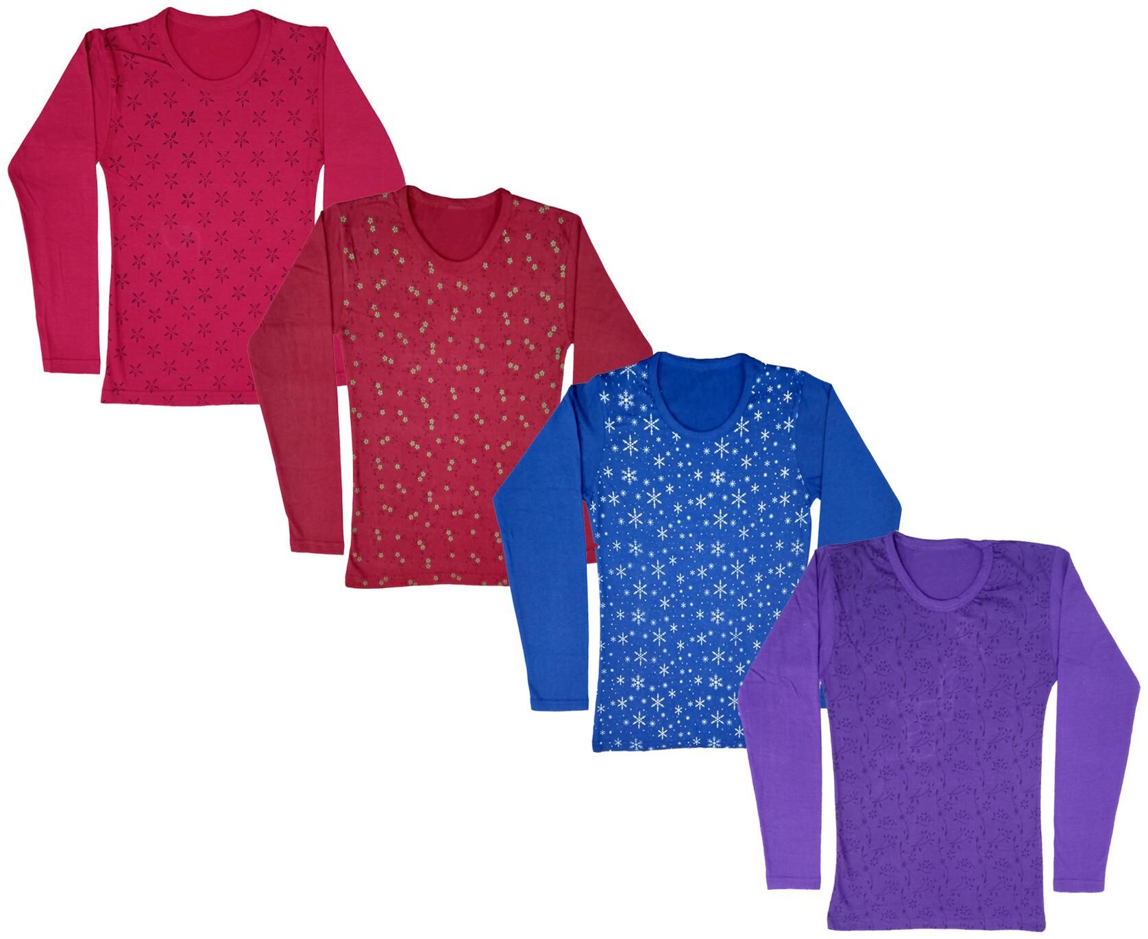 

Indiweaves Girl Cotton Printed T shirt - Multi