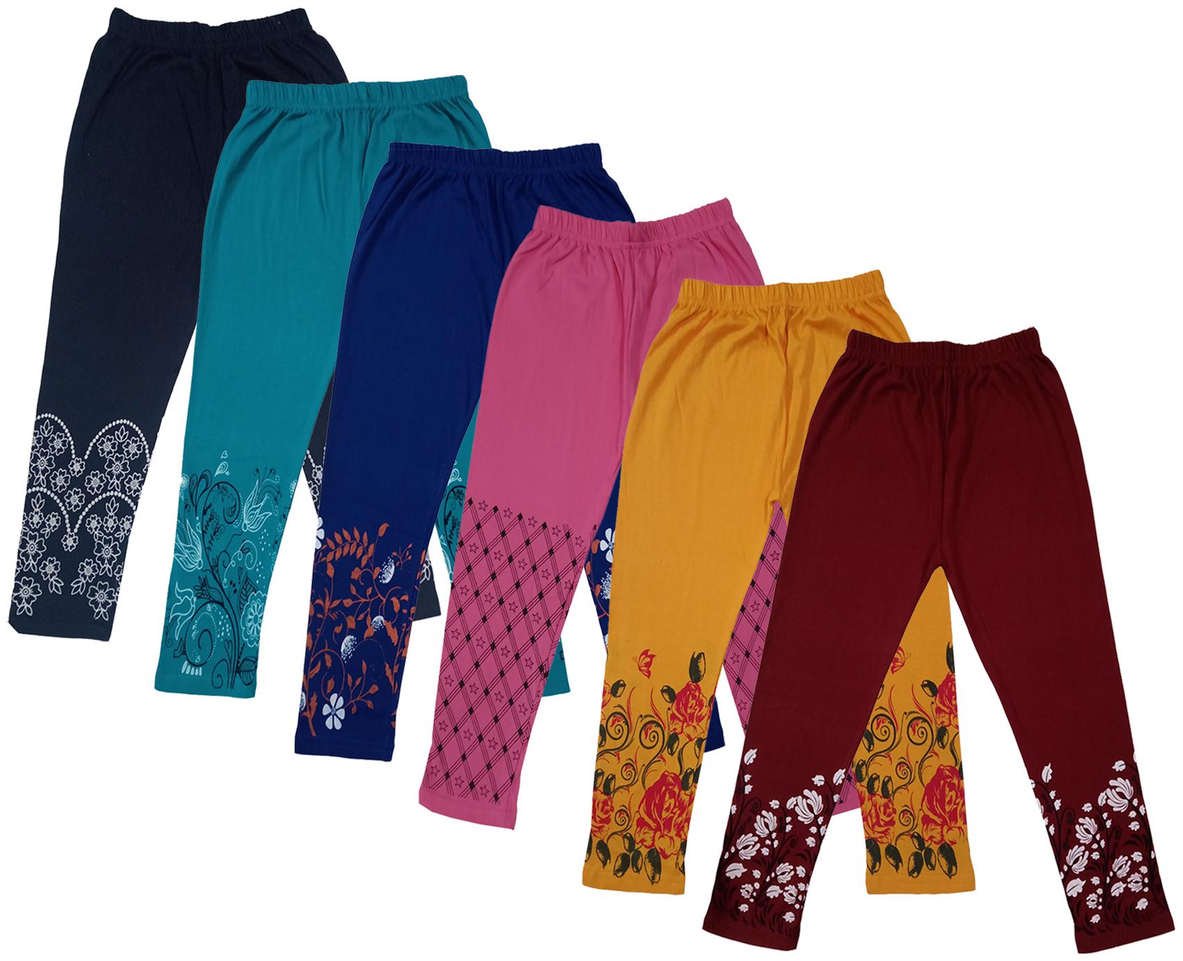 

Indiweaves Girl Cotton Printed Capri - Multi