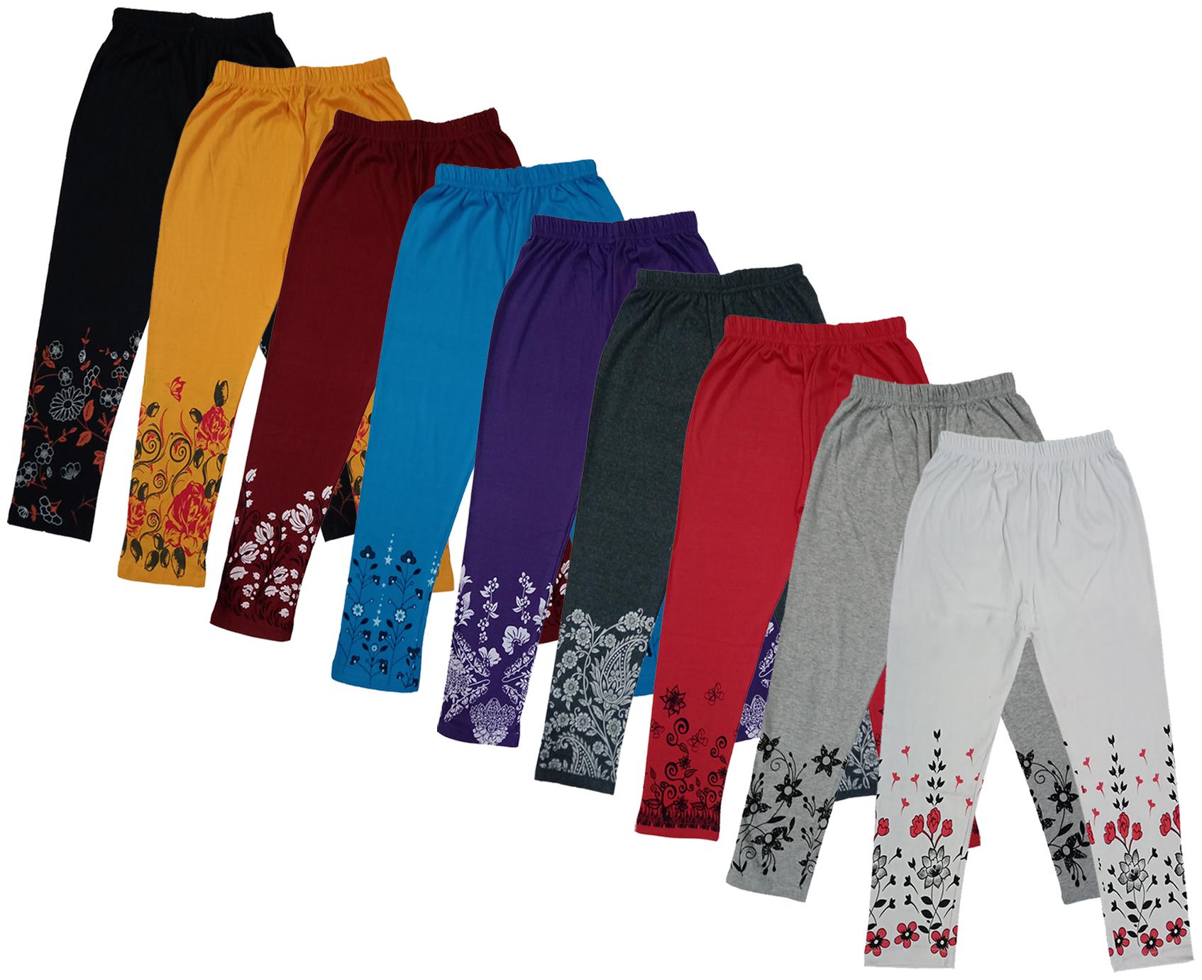 

Indiweaves Girl Cotton Printed Capri - Multi