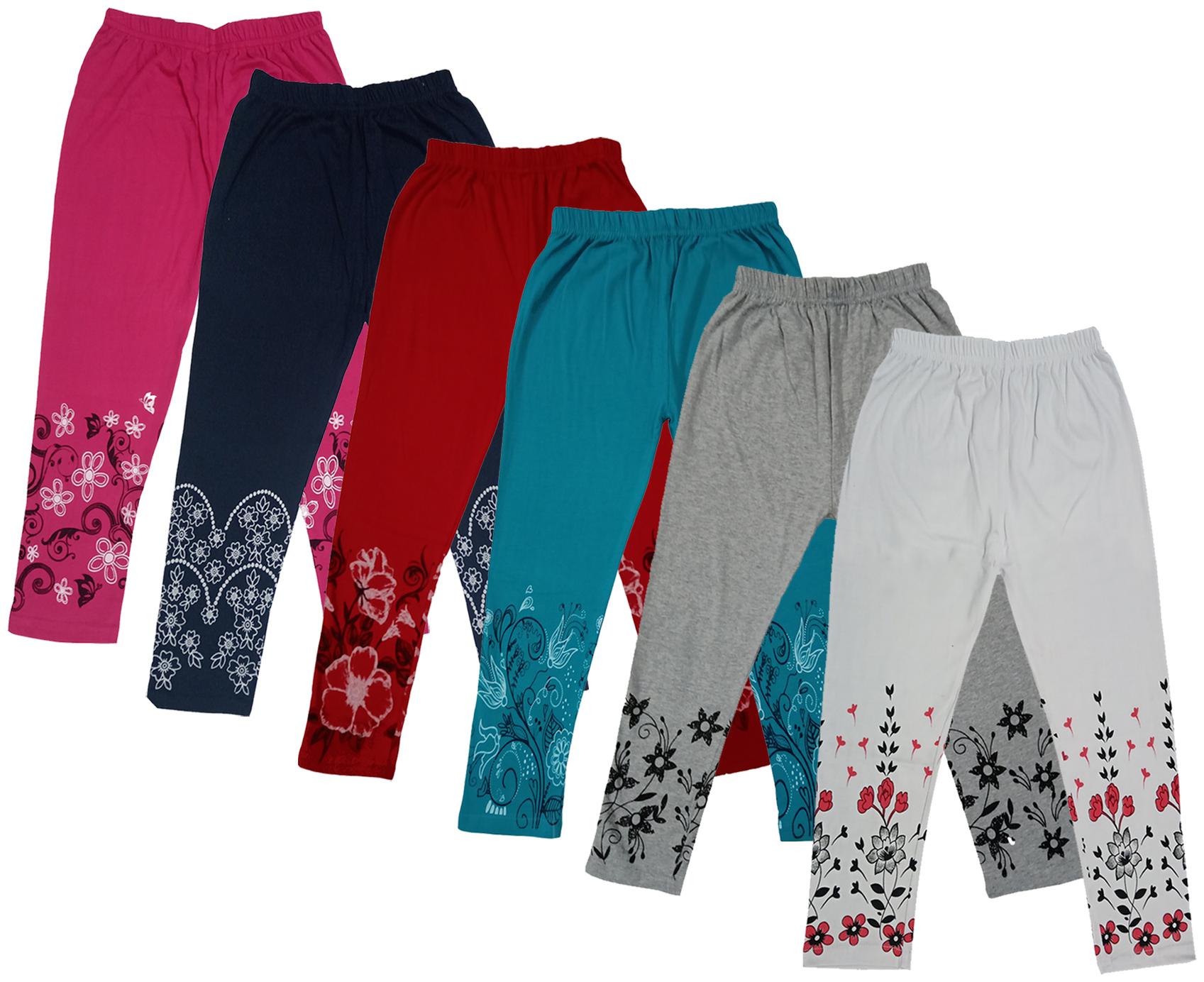 

Indiweaves Girl Cotton Printed Capri - Multi