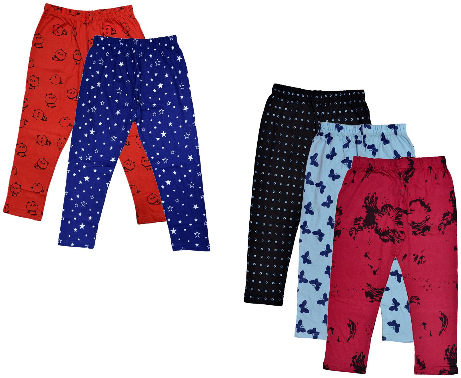 

Indiweaves Girl Cotton Printed Capri - Multi