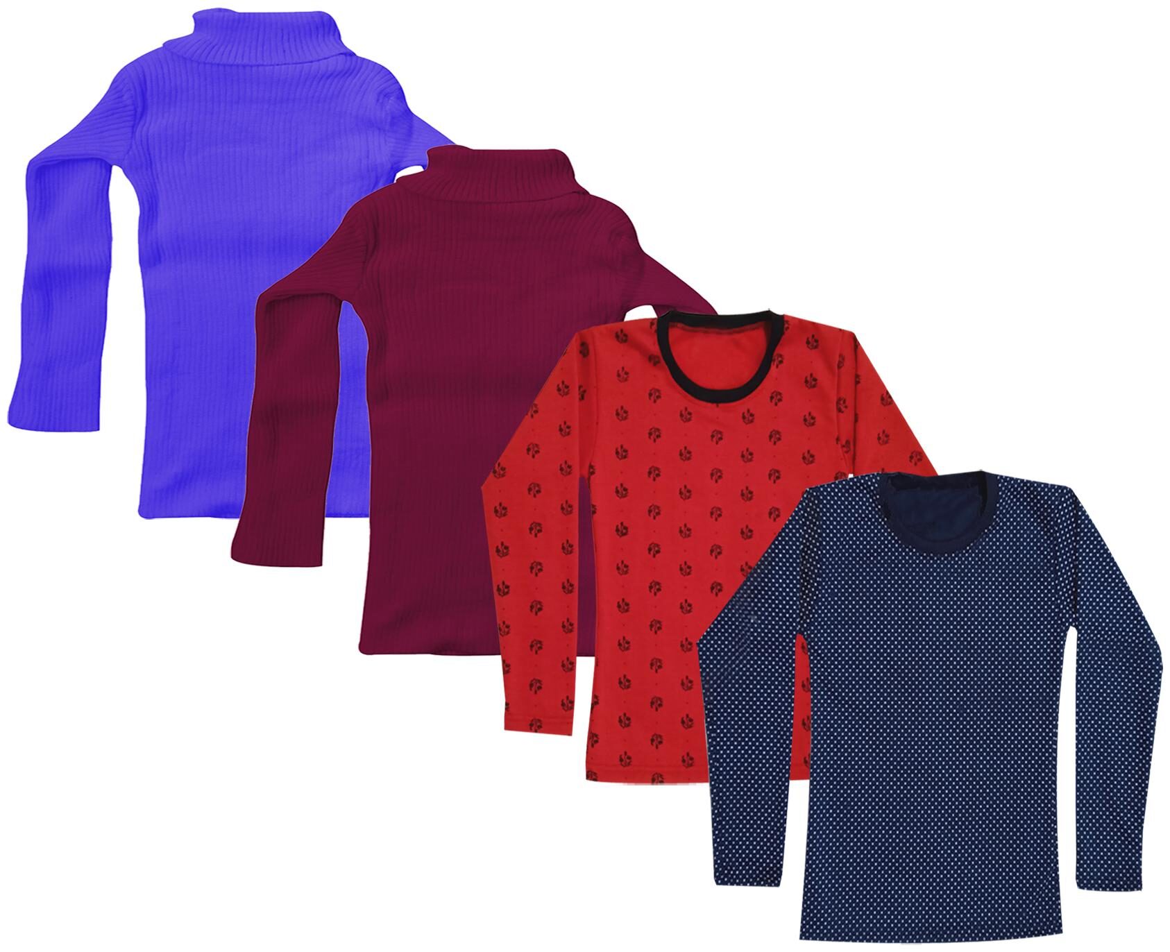 

Indiweaves Girl Wool Printed T shirt - Multi