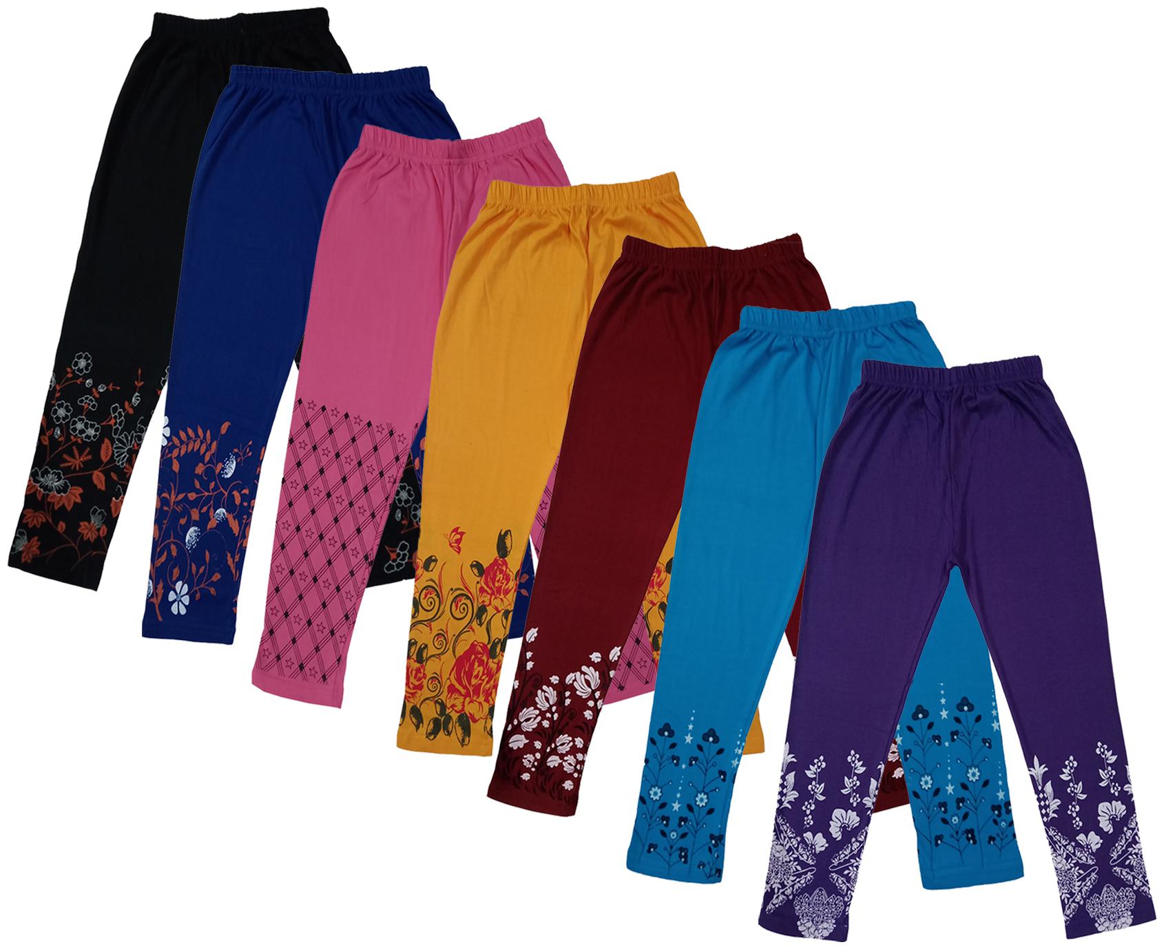 

Indiweaves Girl Cotton Printed Capri - Multi