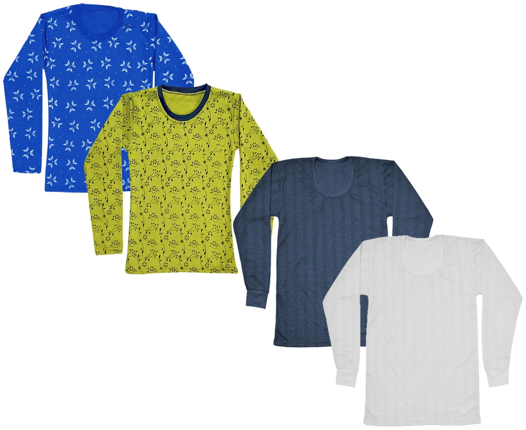 

Indiweaves Girl Wool Printed T shirt - Multi