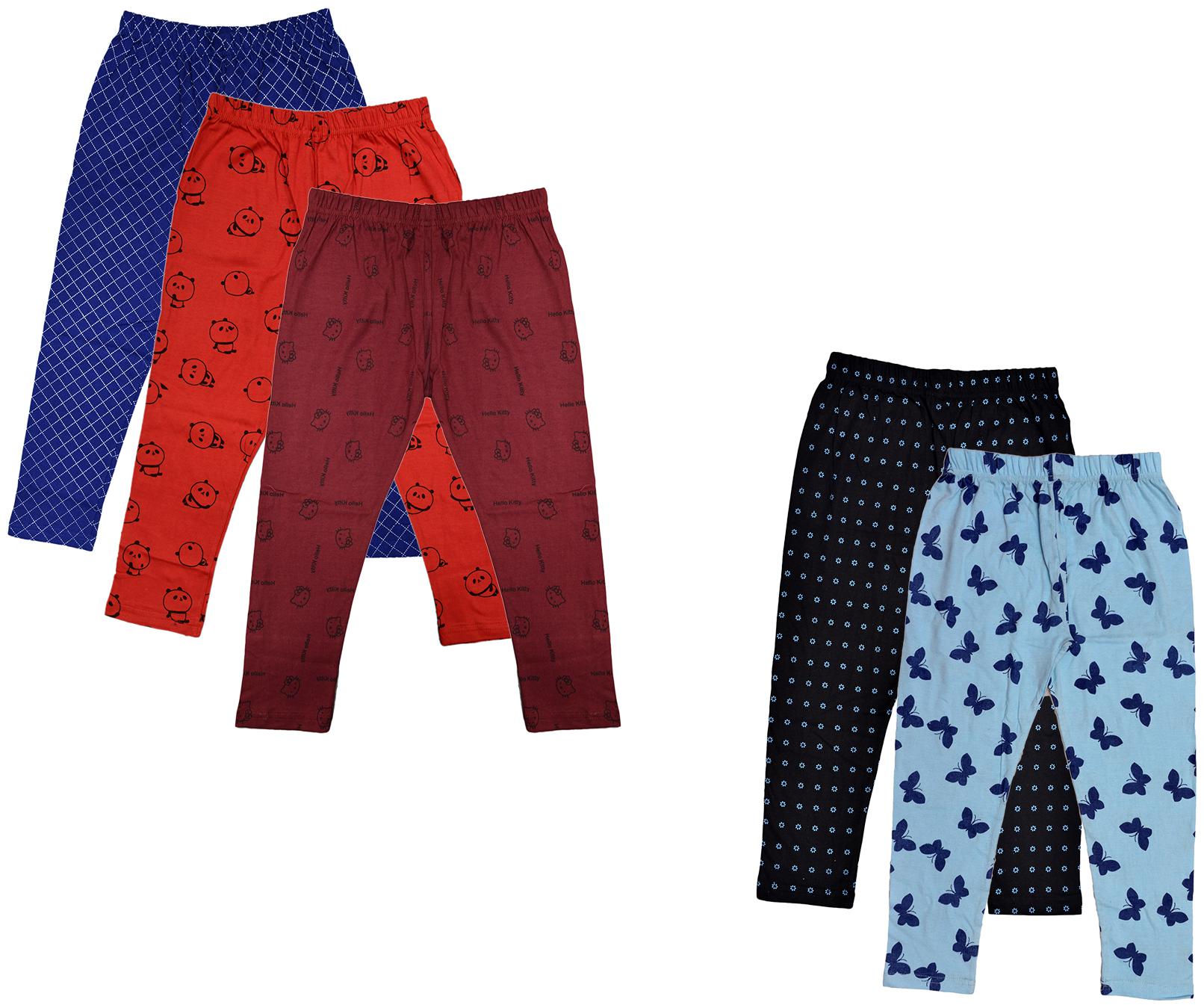

Indiweaves Girl Cotton Printed Capri - Multi