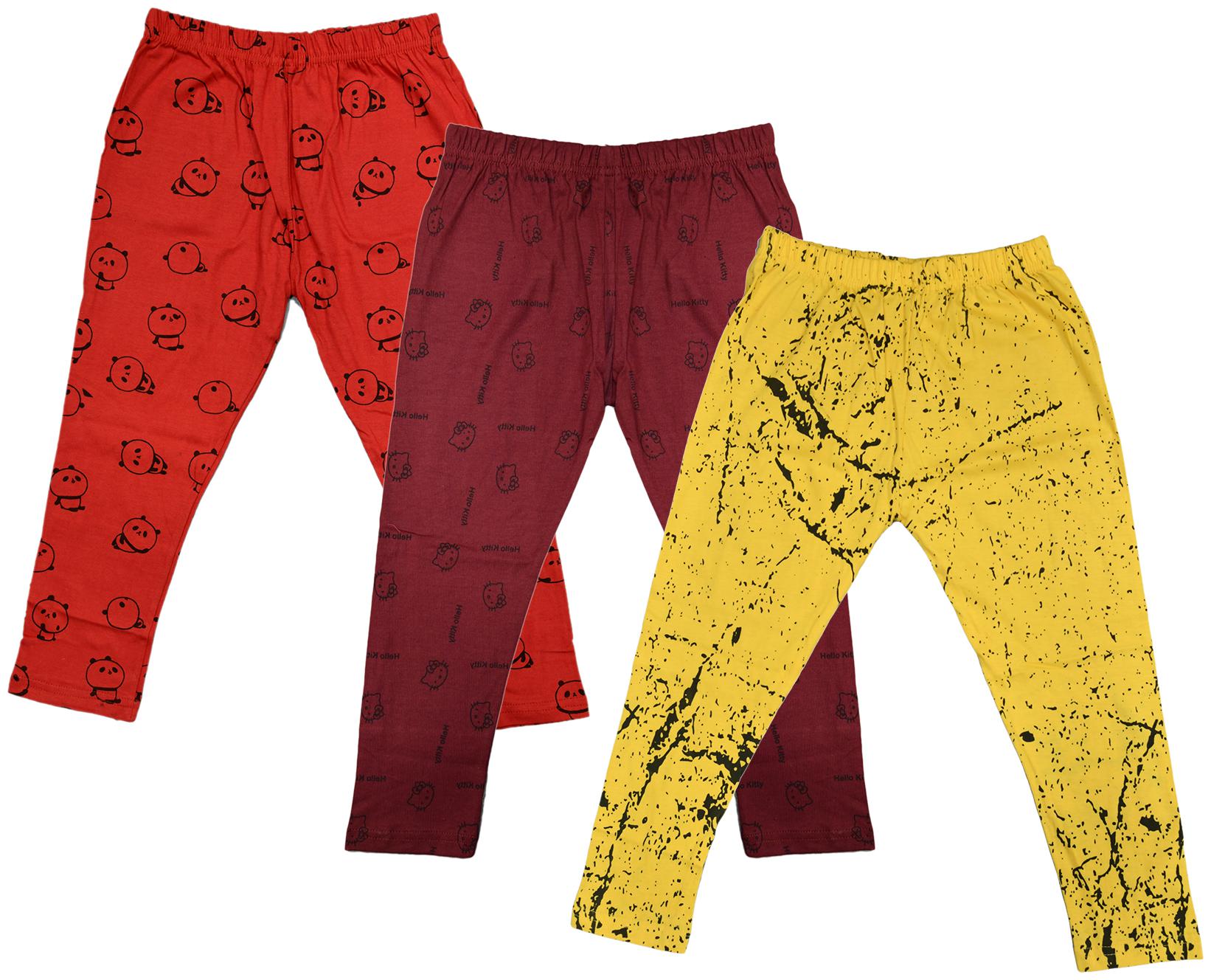 

Indiweaves Girl Cotton Printed Capri - Multi