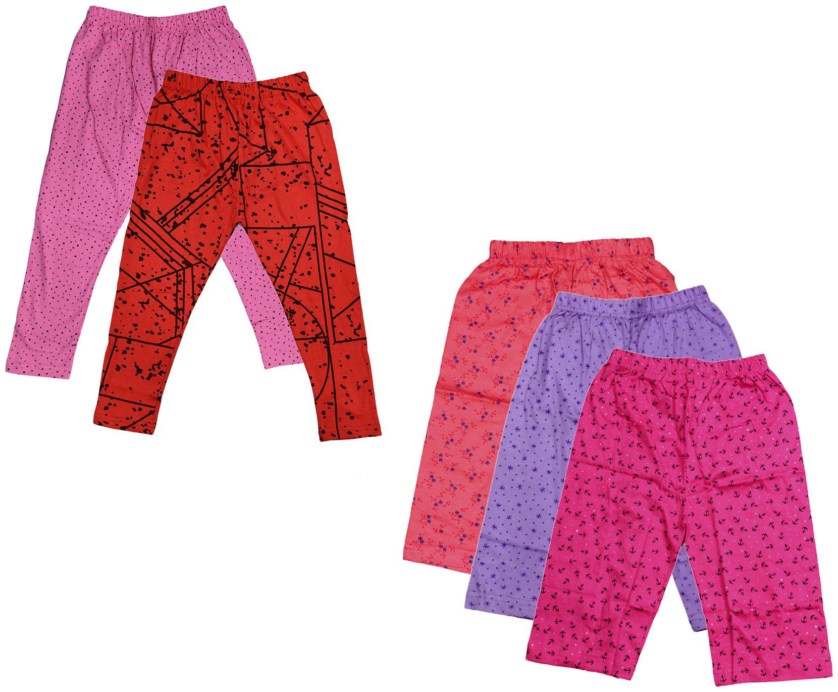 

Indiweaves Girl Cotton Printed Capri - Multi