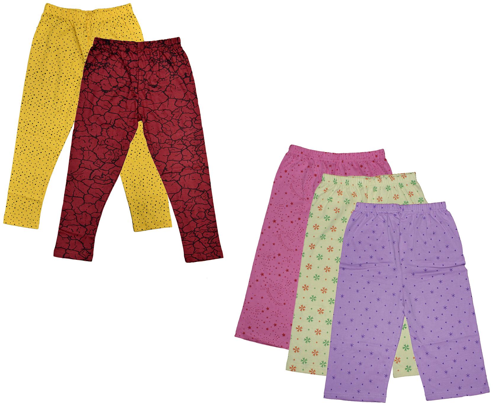 

Indiweaves Girl Cotton Printed Capri - Multi
