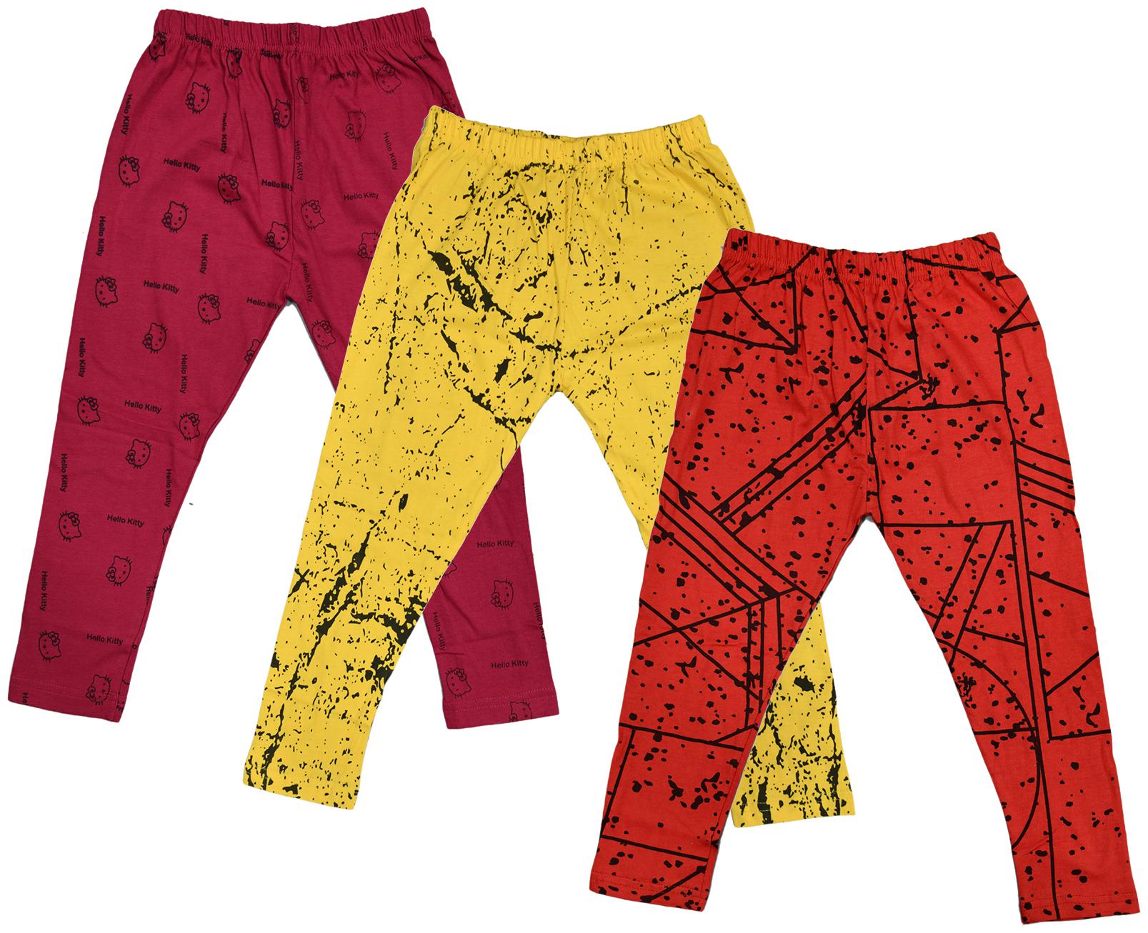 

Indiweaves Girl Cotton Printed Capri - Multi