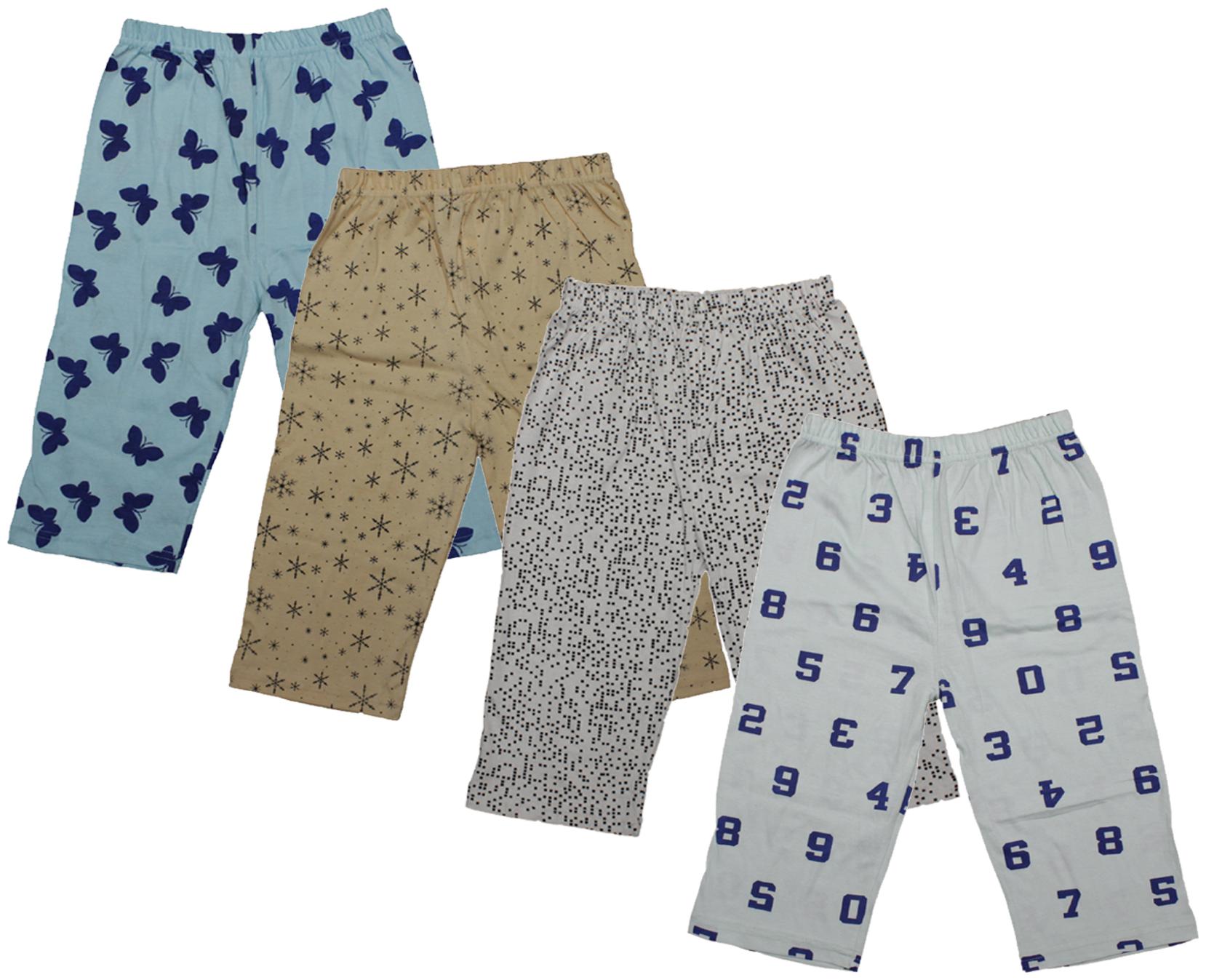 

Indiweaves Girl Cotton Printed Capri - Multi