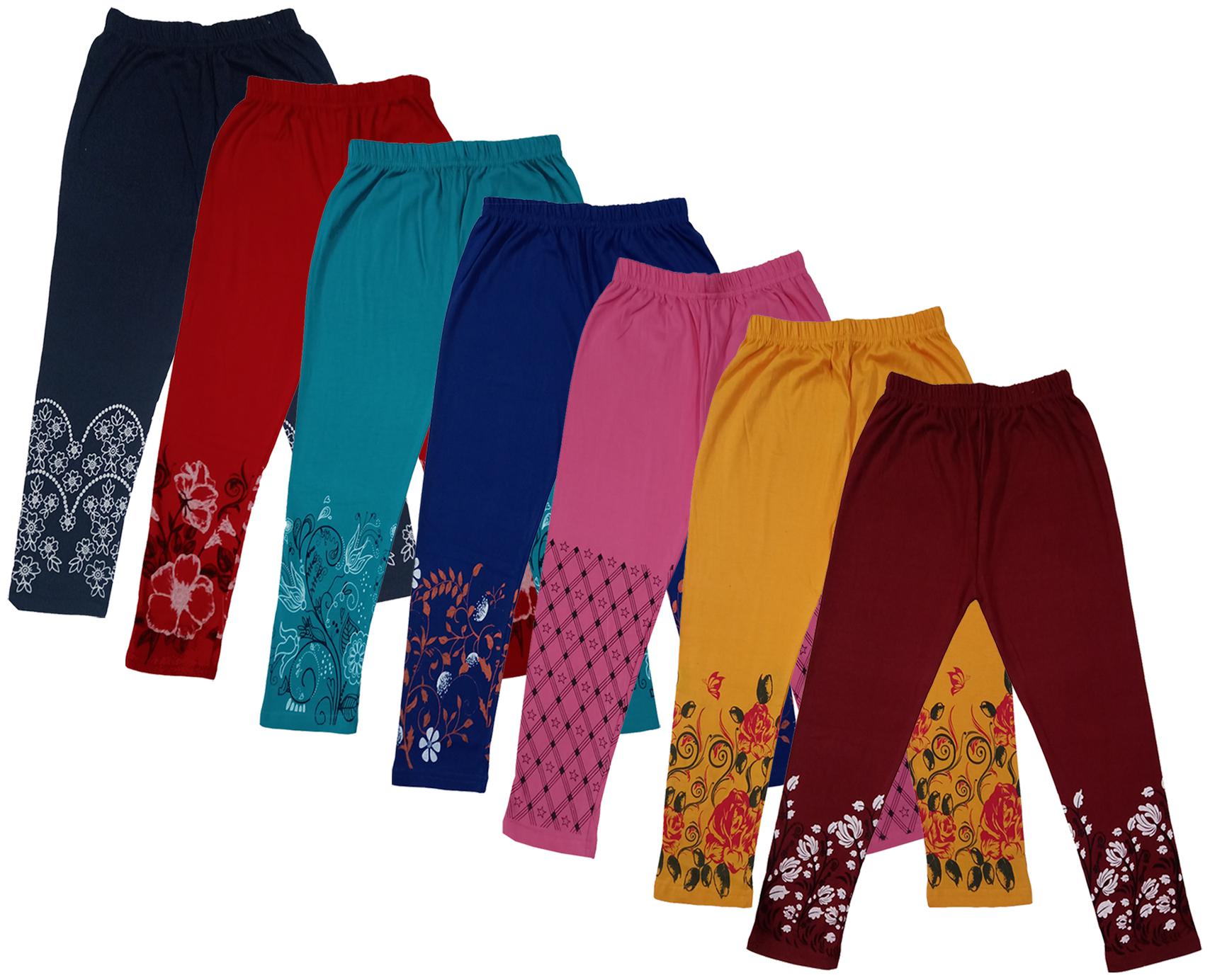 

Indiweaves Girl Cotton Printed Capri - Multi