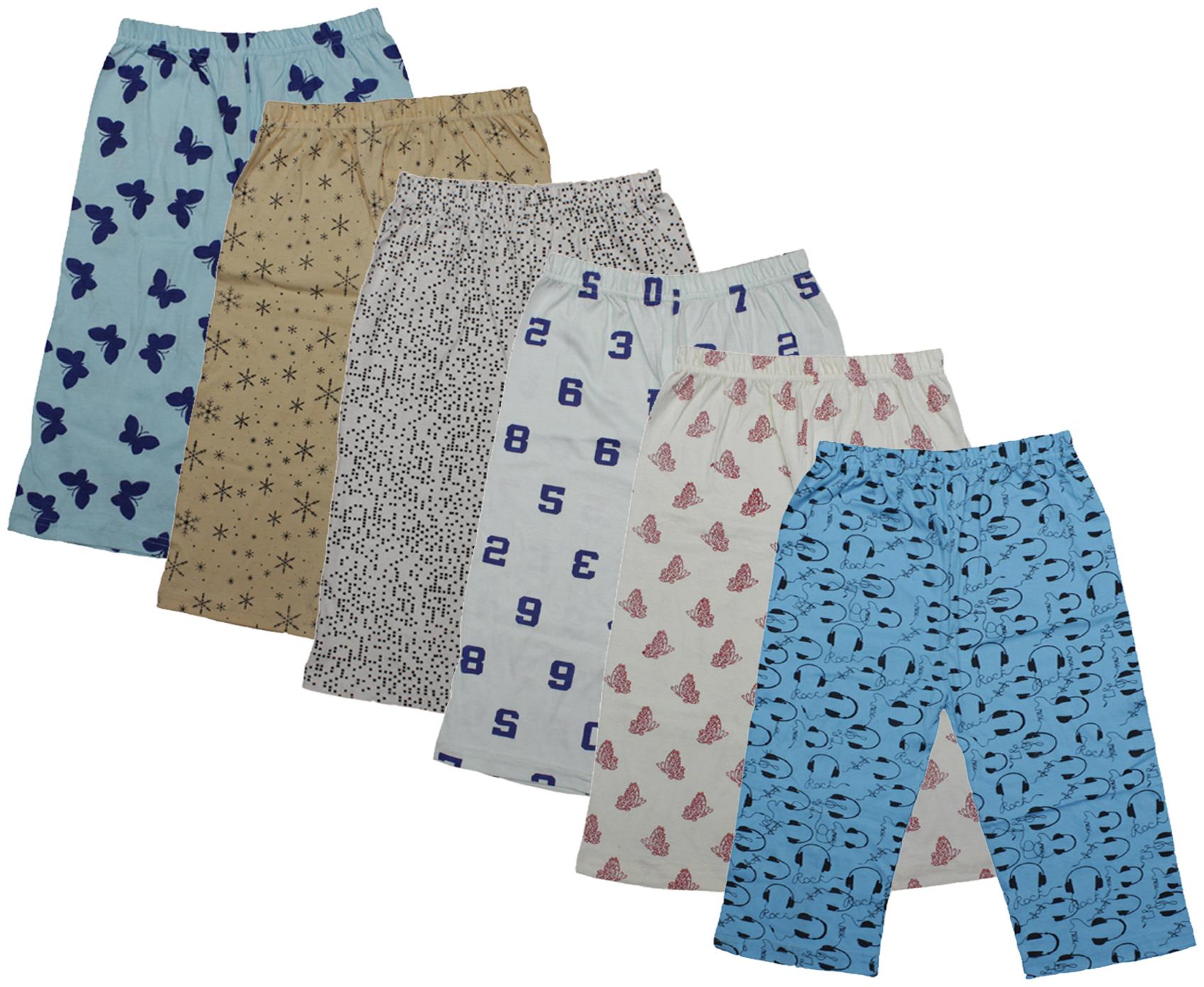 

Indiweaves Girl Cotton Printed Capri - Multi