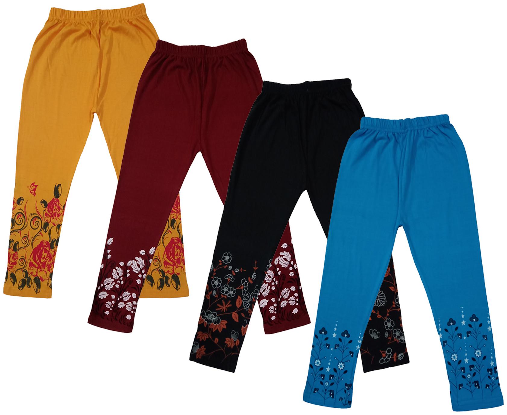 

Indiweaves Girl Cotton Printed Capri - Multi