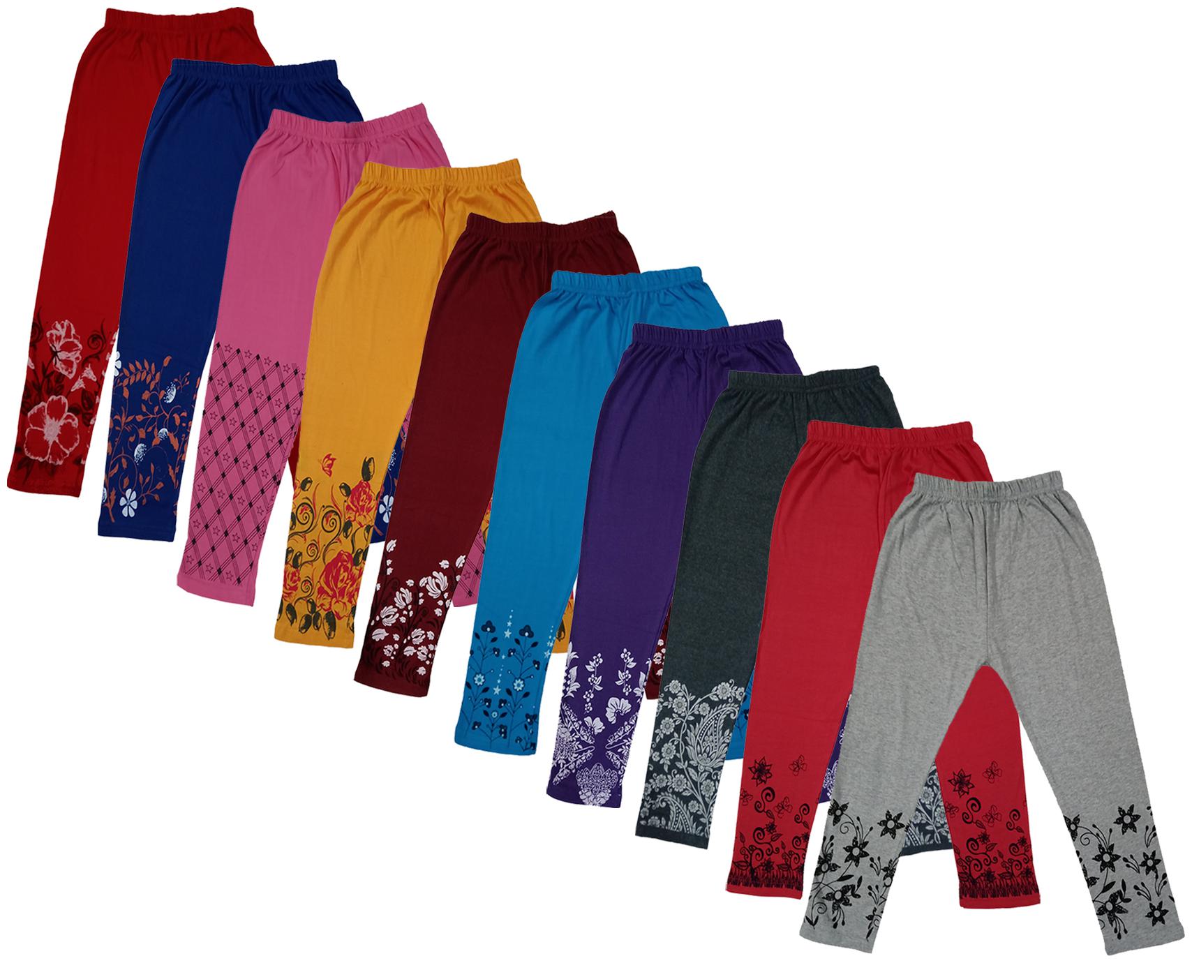 

Indiweaves Girl Cotton Printed Capri - Multi