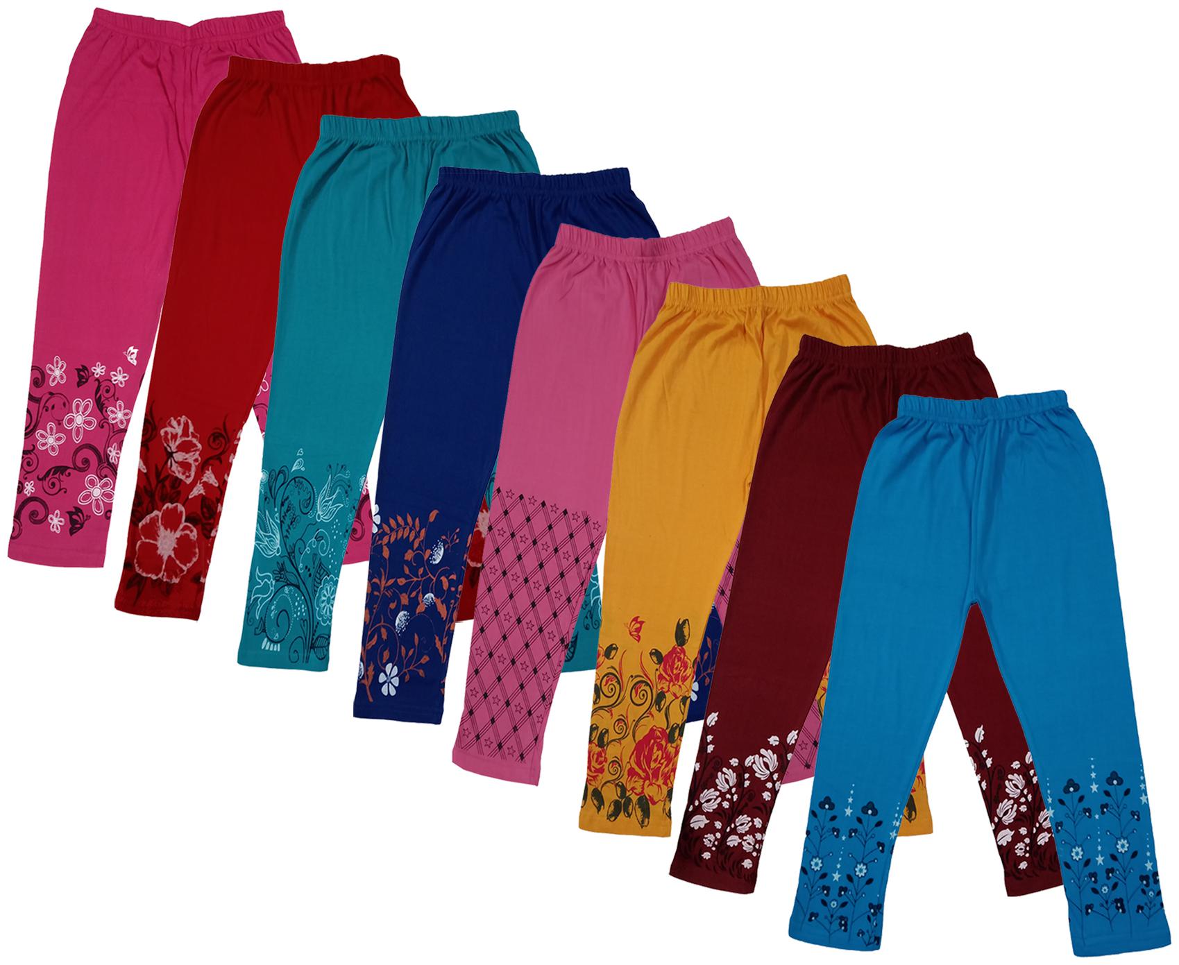 

Indiweaves Girl Cotton Printed Capri - Multi