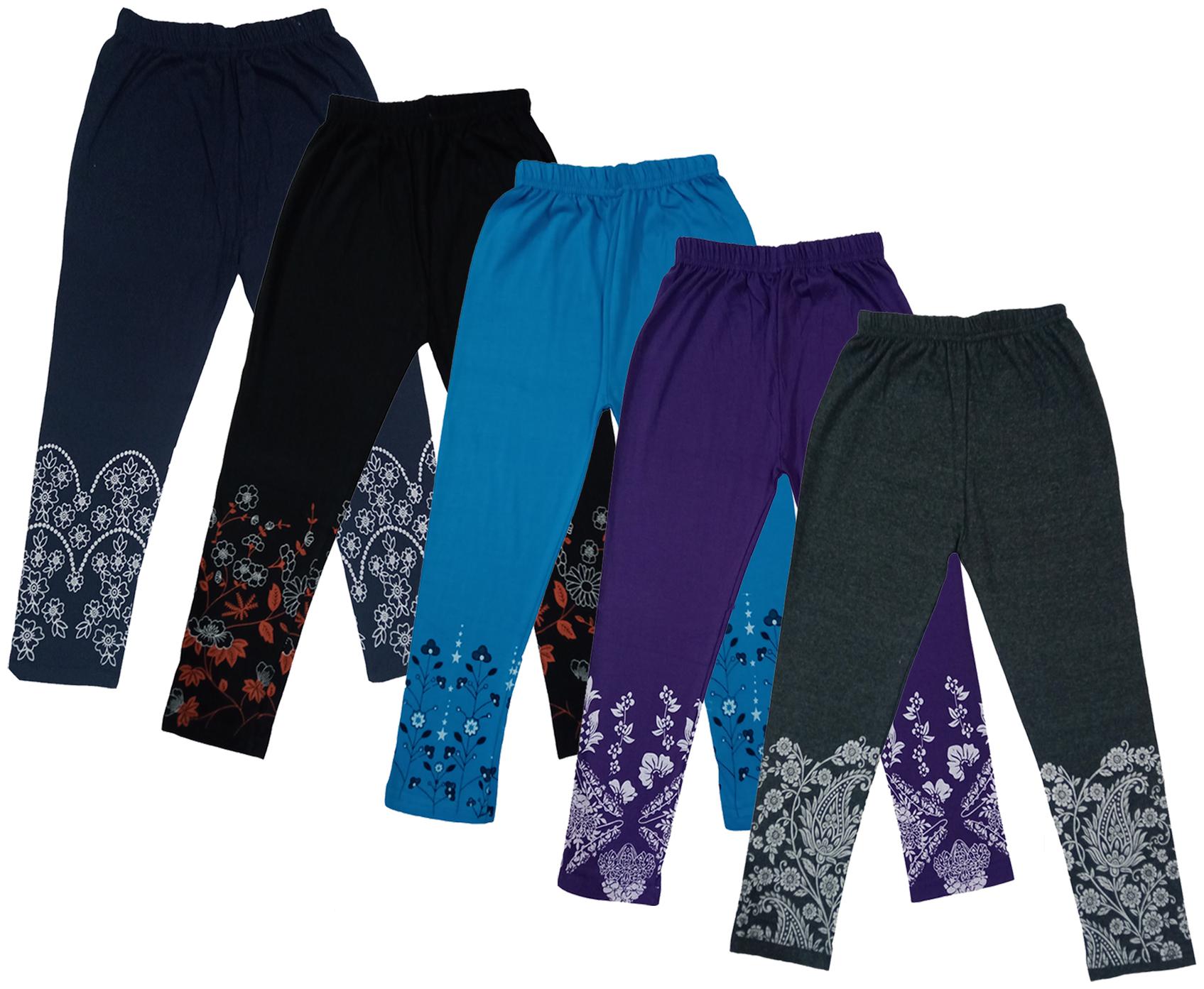 

Indiweaves Girl Cotton Printed Capri - Multi