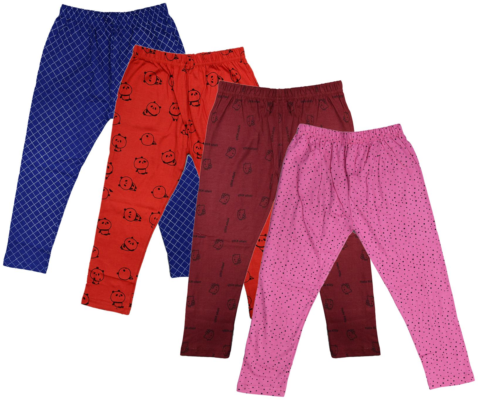 

Indiweaves Girl Cotton Printed Capri - Multi