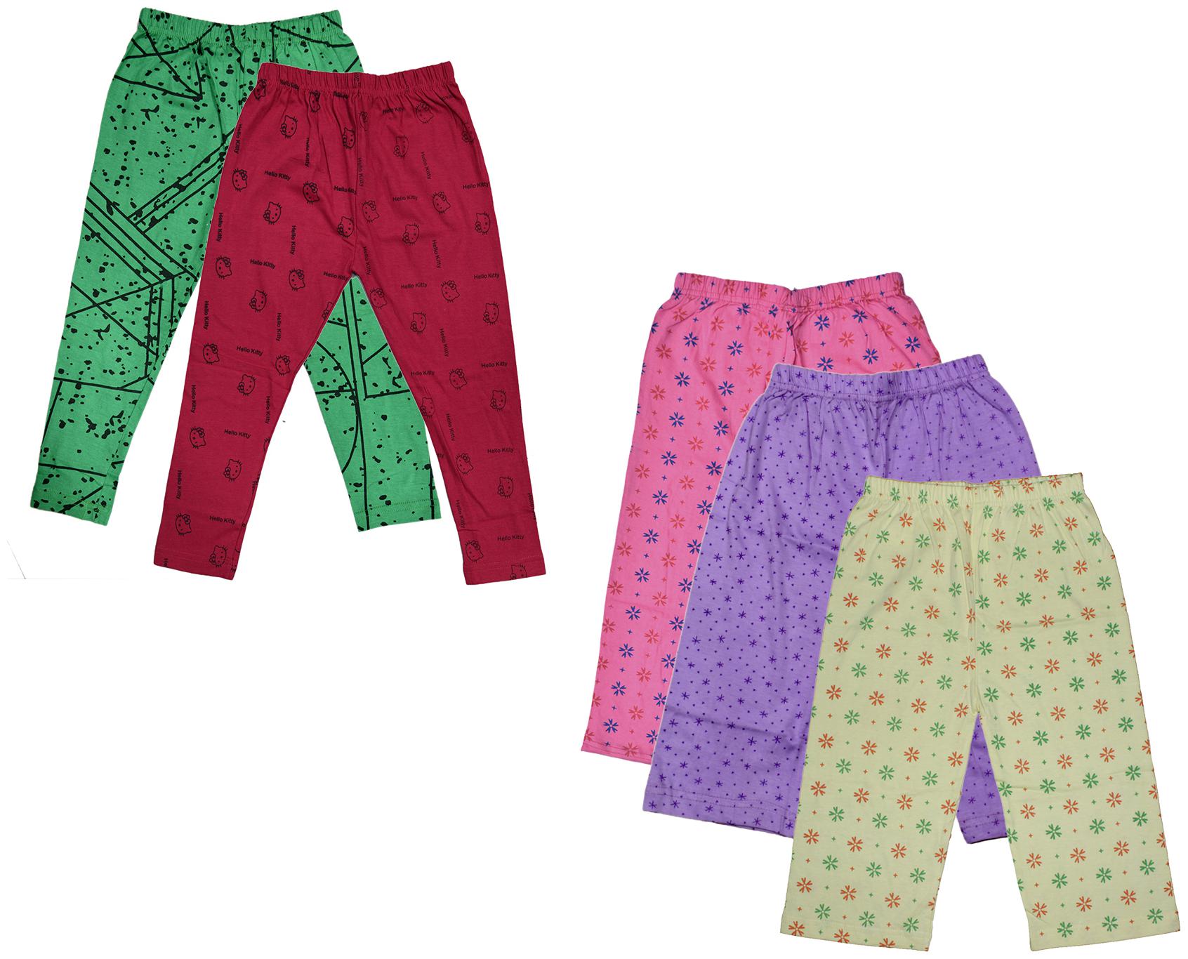 

Indiweaves Girl Cotton Printed Capri - Multi