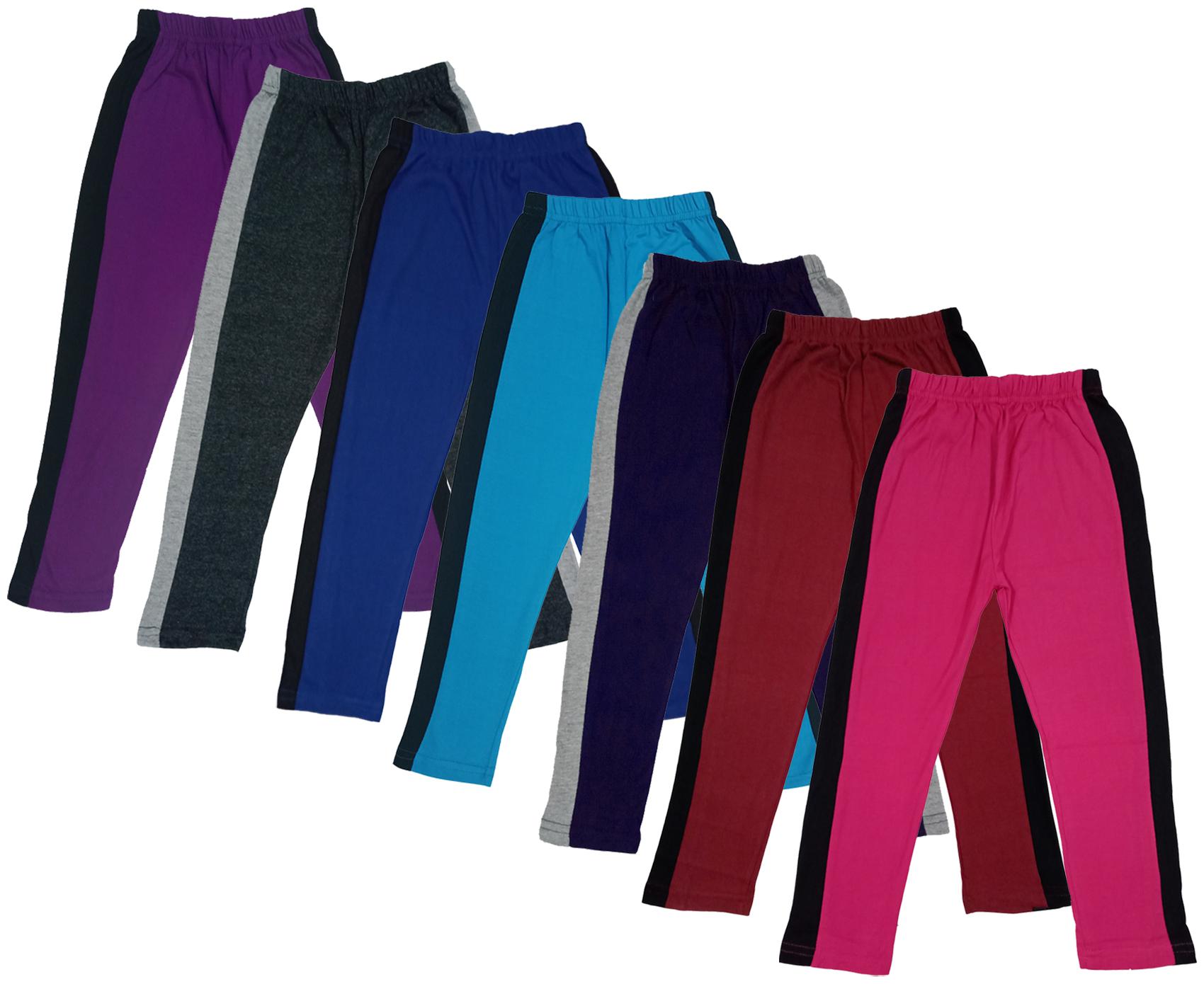

Indiweaves Girl Cotton Solid Capri - Multi