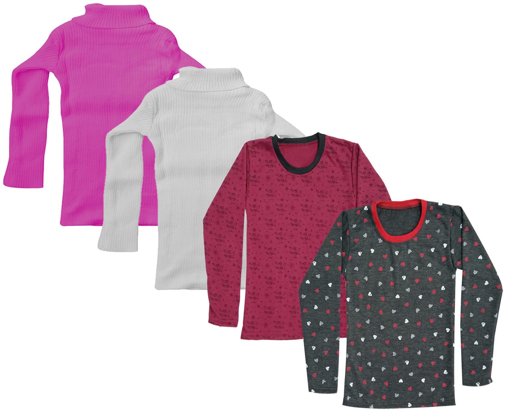 

Indiweaves Girl Wool Printed T shirt - Multi