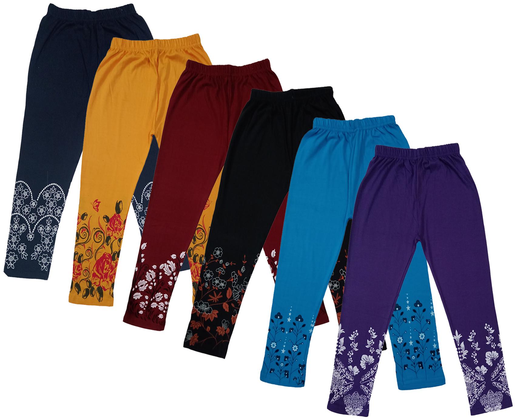 

Indiweaves Girl Cotton Printed Capri - Multi